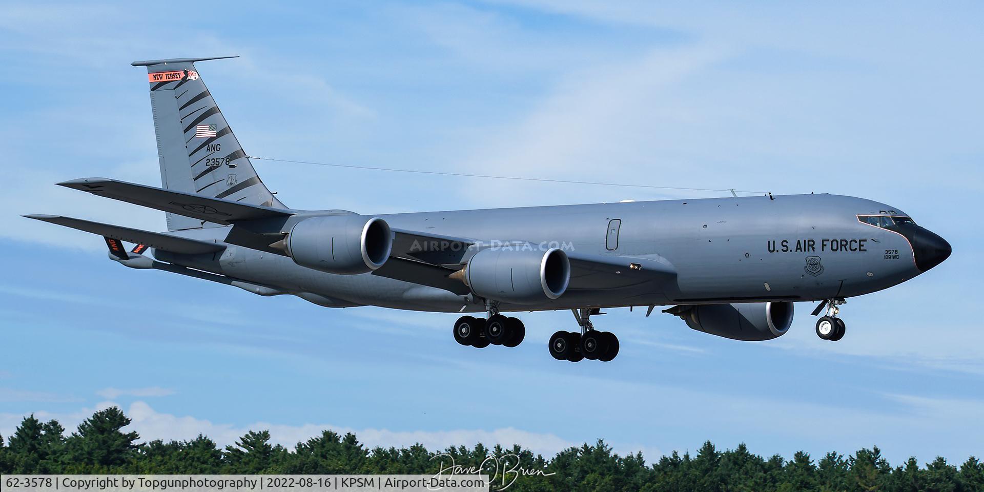 62-3578, 1962 Boeing KC-135R Stratotanker C/N 18561, ABBOT13