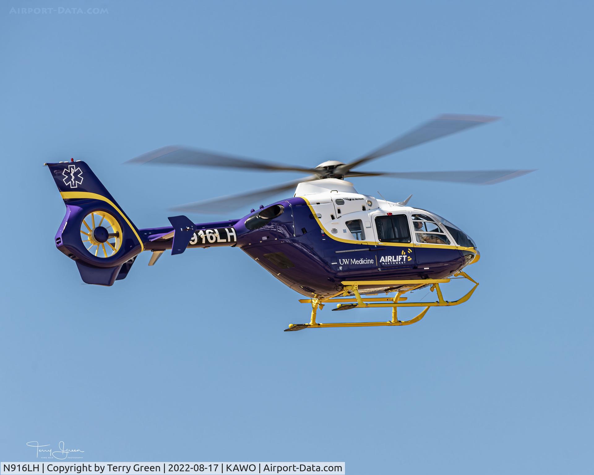 N916LH, 2007 Eurocopter EC-135 T2+ C/N 0554, AirLift NW / UW Medicine