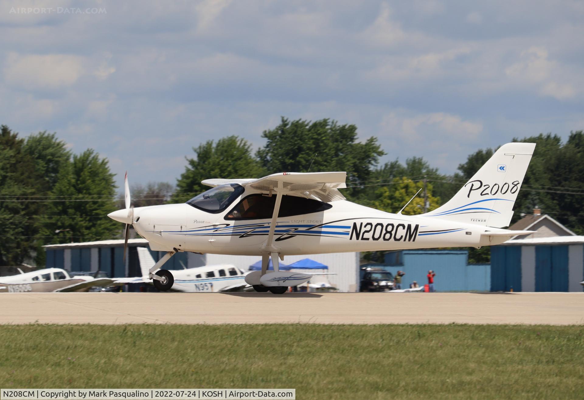 N208CM, 2021 Tecnam P2008 C/N 183, Tecnam P2008