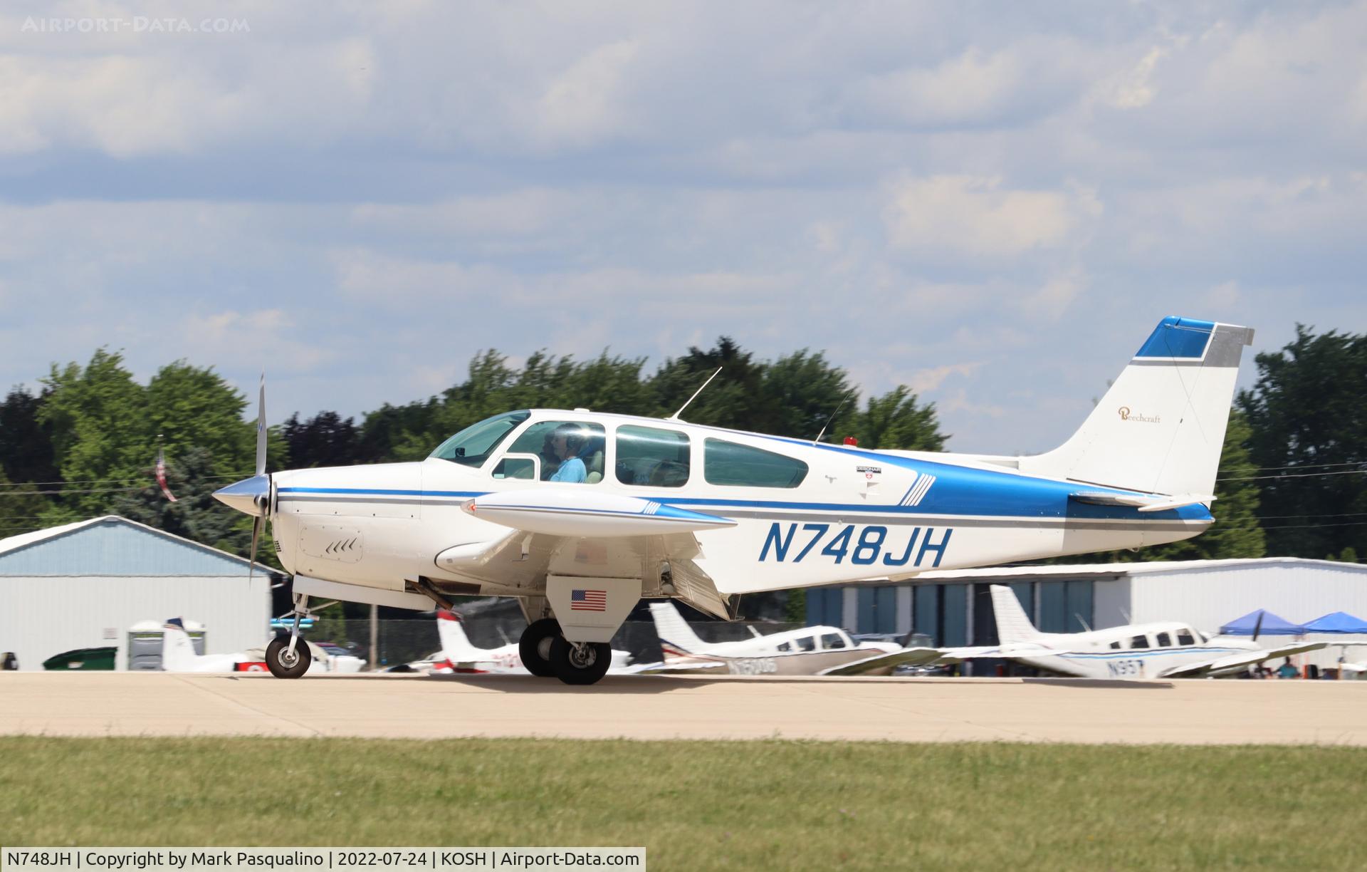 N748JH, , Beech B33