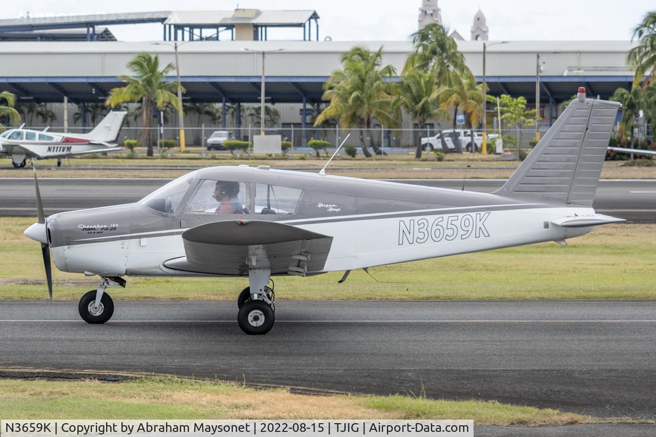 N3659K, 1967 Piper PA-28-140 C/N 28-23676, New aircraft on data base