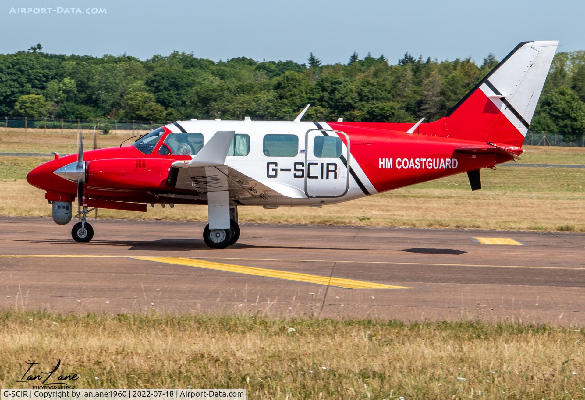 G-SCIR, 1977 Piper PA-31-310 Navajo C/N 31-7712038, Coastguard