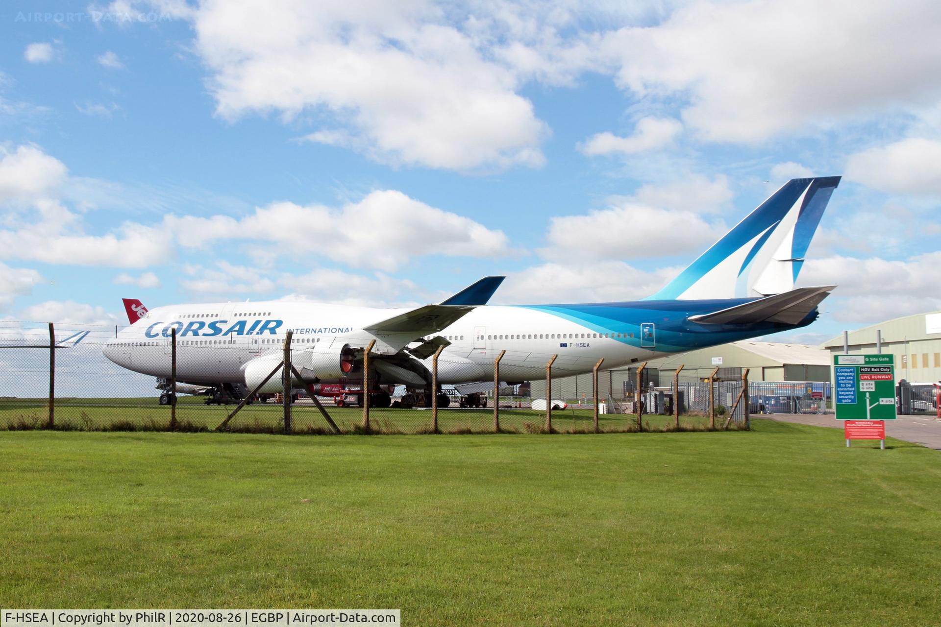 F-HSEA, 1992 Boeing 747-422 C/N 26877, F-HSEA 1992 Boeing 747-400 Corsair Kemble
