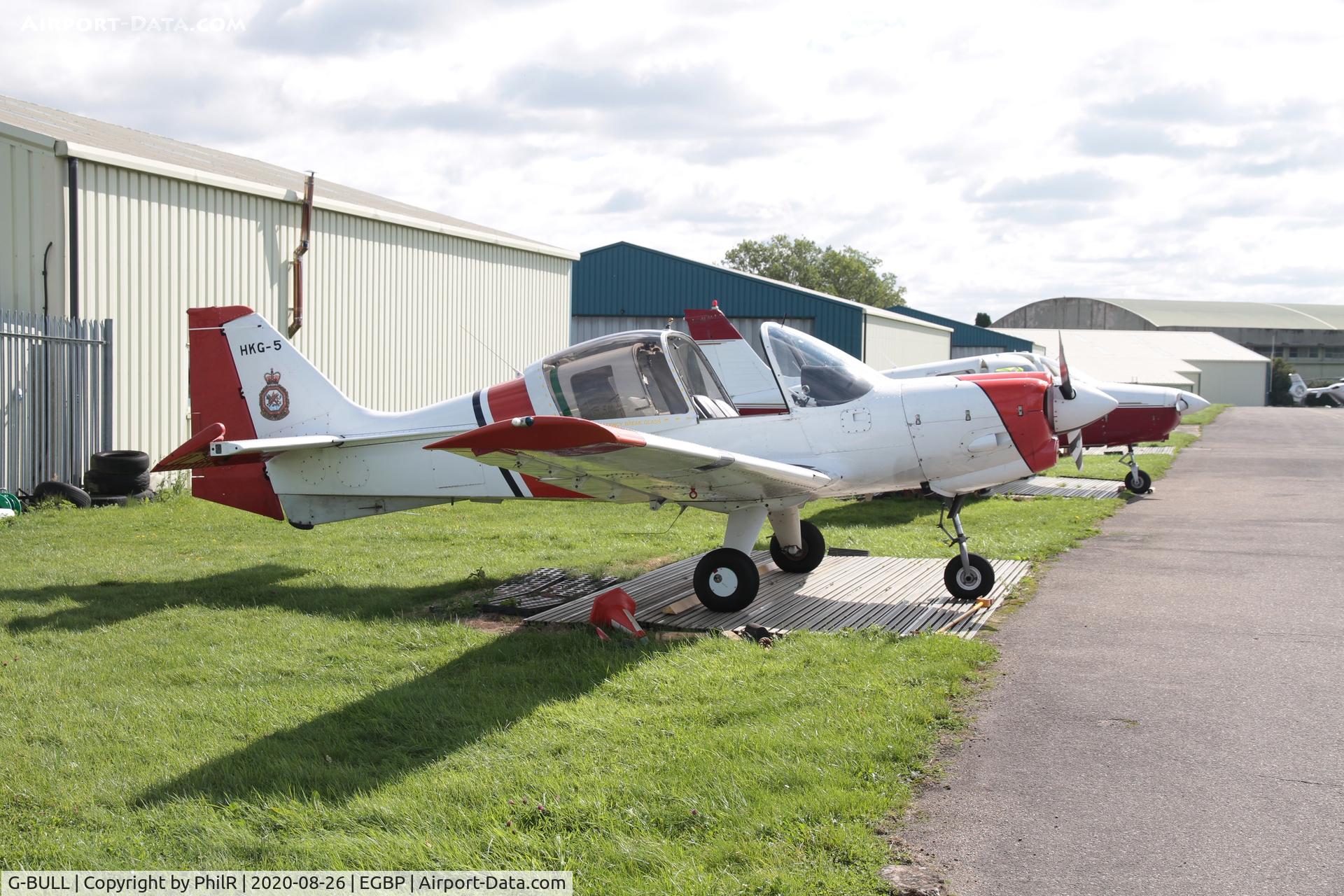 G-BULL, 1977 Scottish Aviation Bulldog Series 120 Model 128 C/N BH120/392, G-BULL (HKG-5)  1977 Scottish Aviation 120 Bulldog 128 Kemble