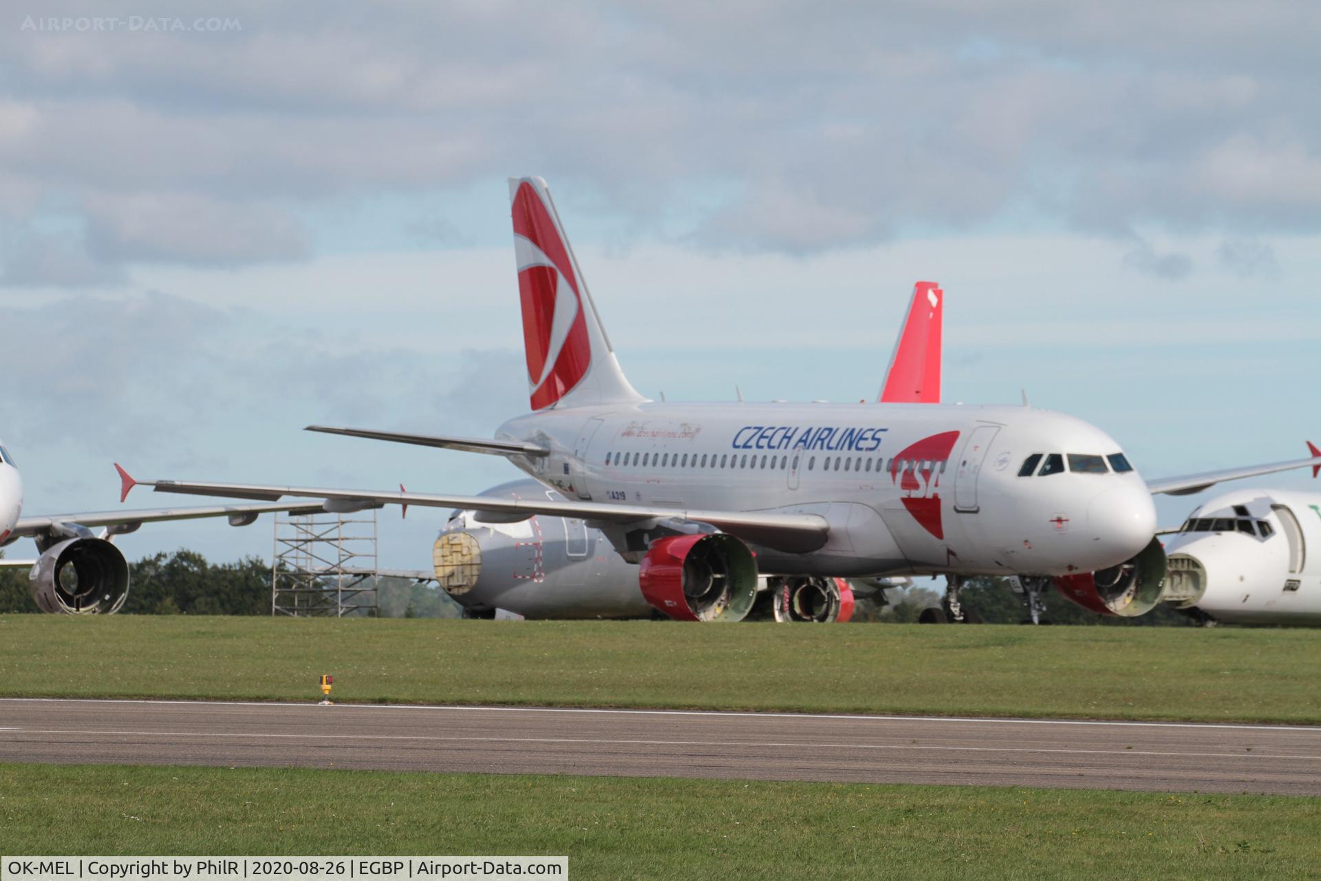 OK-MEL, 2007 Airbus A319-112 C/N 3094, OK-MEL 2007 Airbus A319-100 CSA Kemble