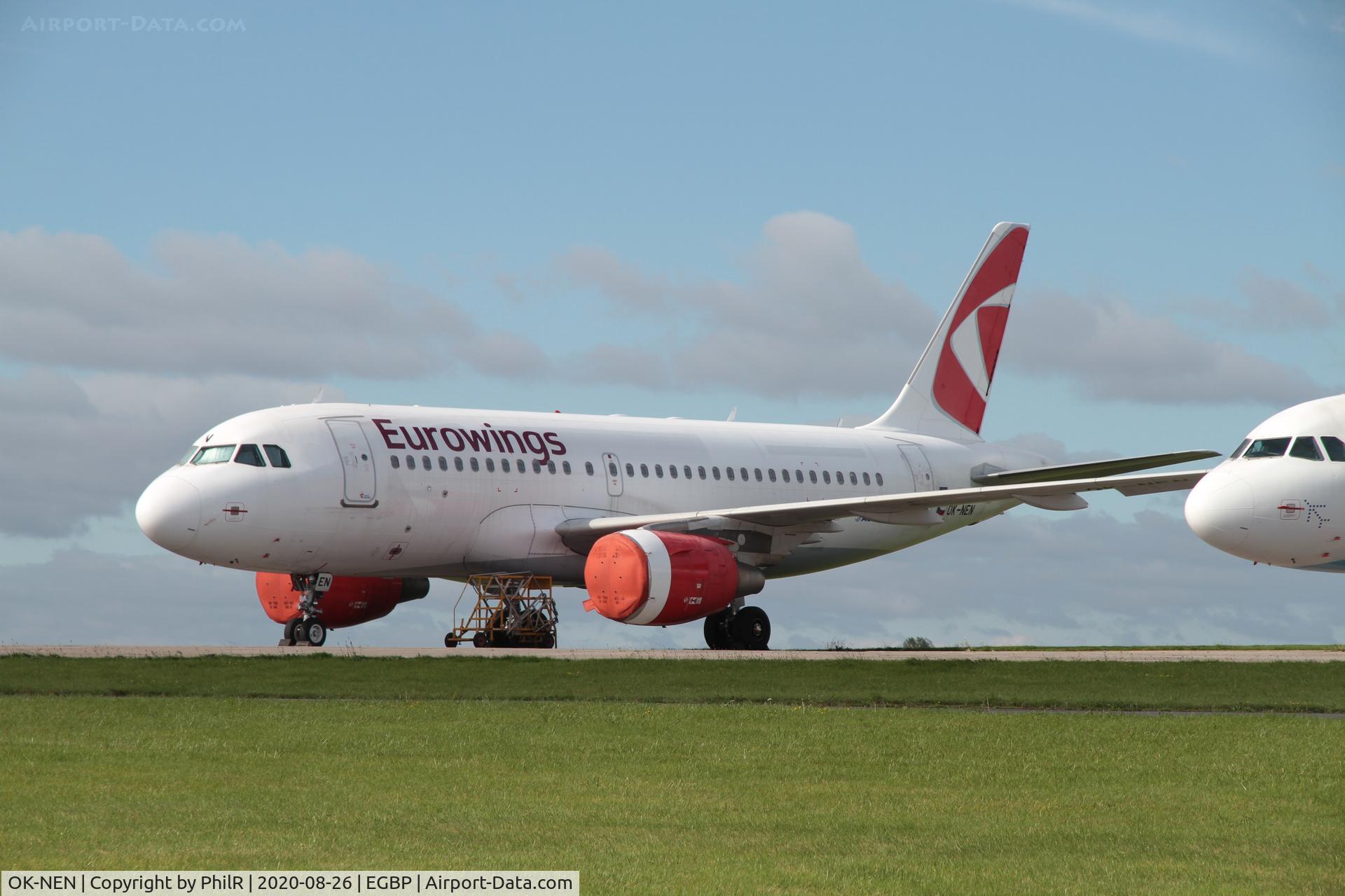 OK-NEN, 2008 Airbus A319-112 C/N 3436, OK-NEN 2008 Airbus A319-100 CSA (Eurowings titles) Kemble