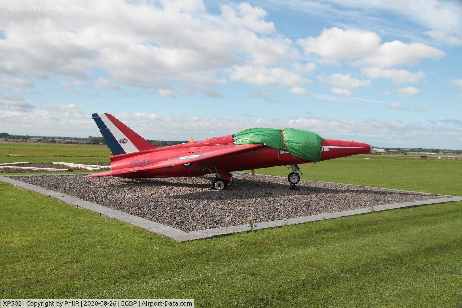 XP502, 1962 Folland Gnat T.1 C/N FL517, XP502 1962 Folland Gnat T1 displayed as Red Arrow XR540 1963 Gnat T1 Kemble