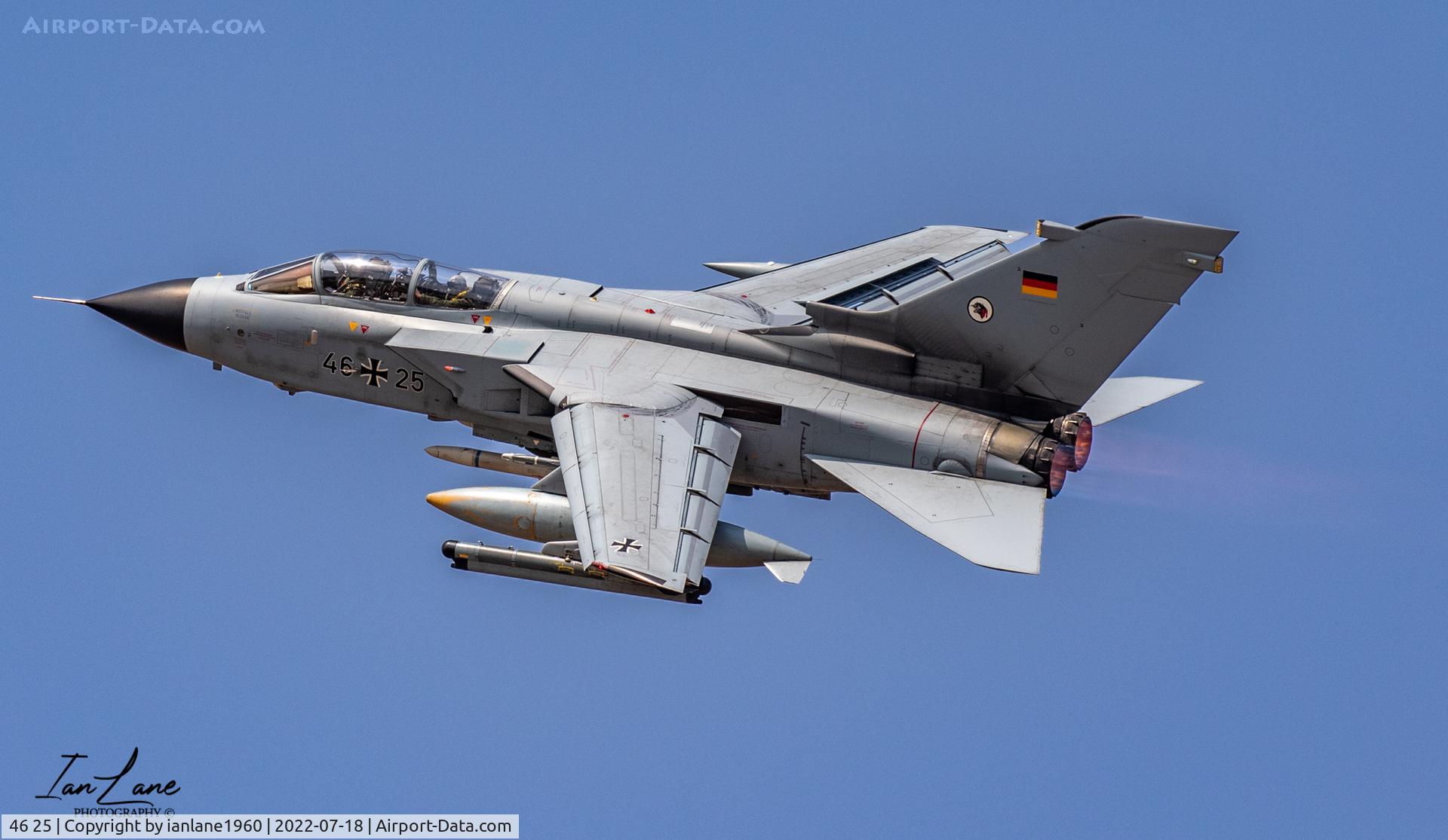 46 25, Panavia Tornado ECR C/N 821/GS258/4325, German Air Force RIAT 2022