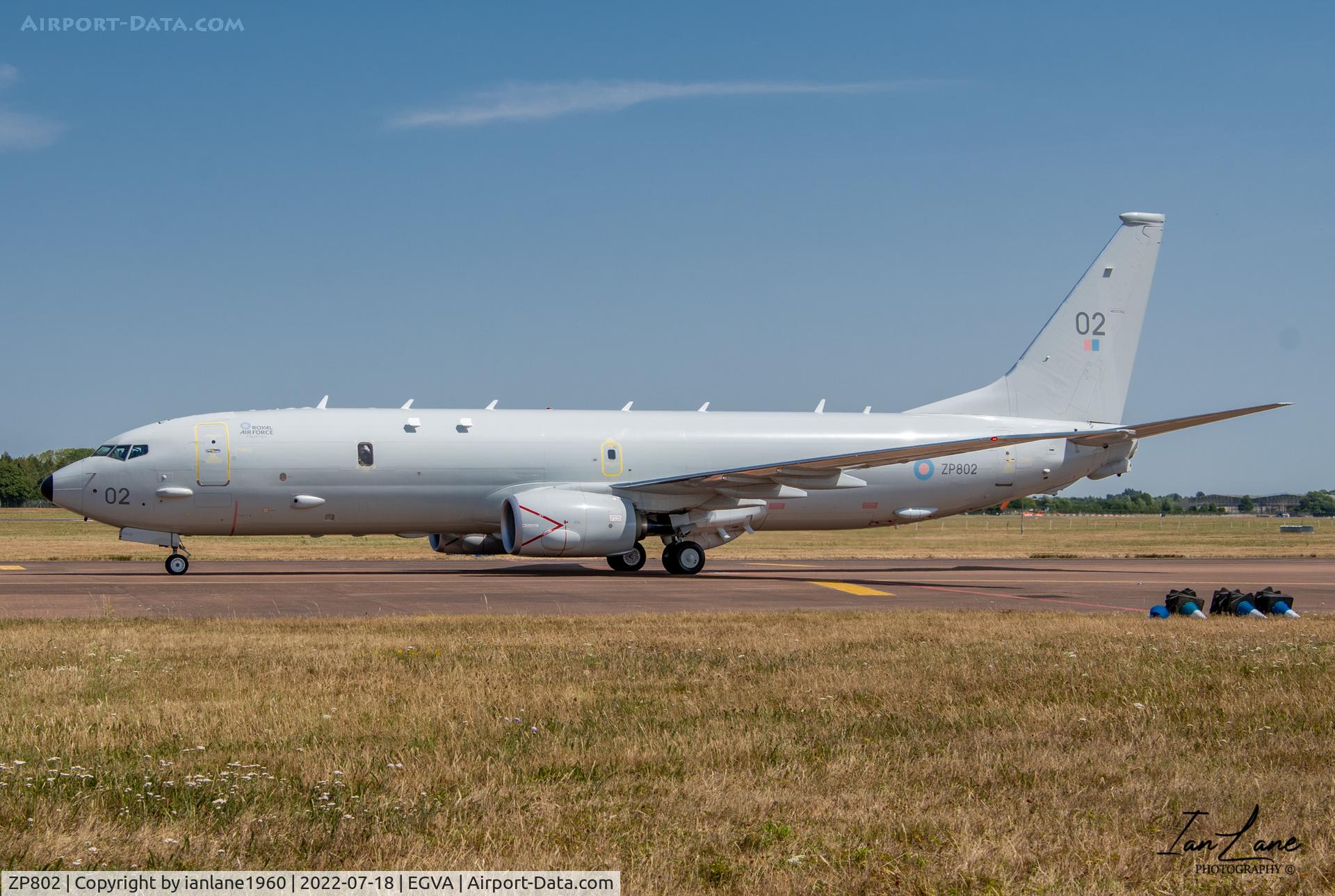ZP802, 2019 Boeing P-8A Poseidon MRA.1 C/N 64176, RIAT 2022