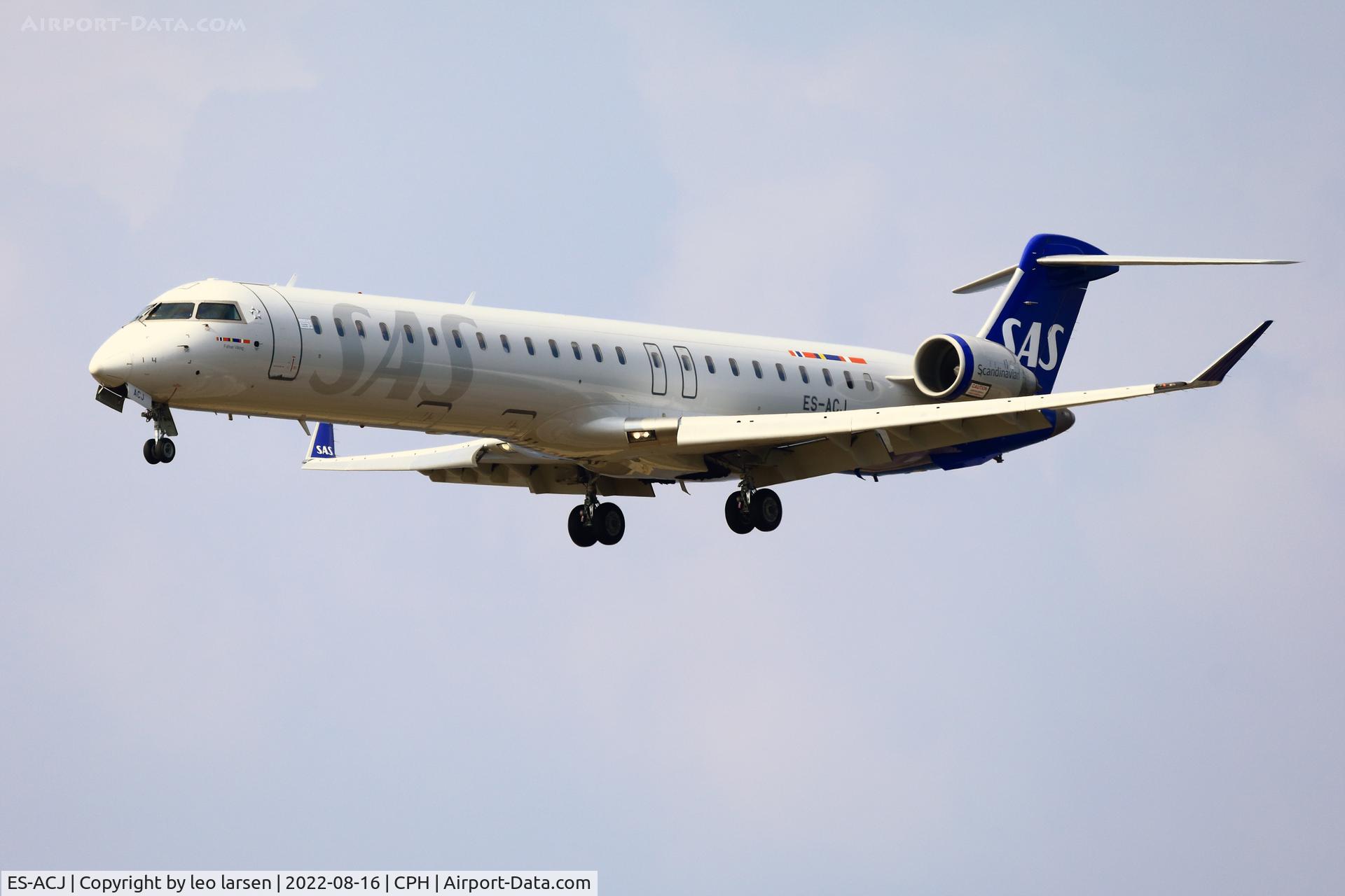 ES-ACJ, 2010 Bombardier CRJ-900LR (CL-600-2D24) C/N 15250, Copenhagen 16.8.2022