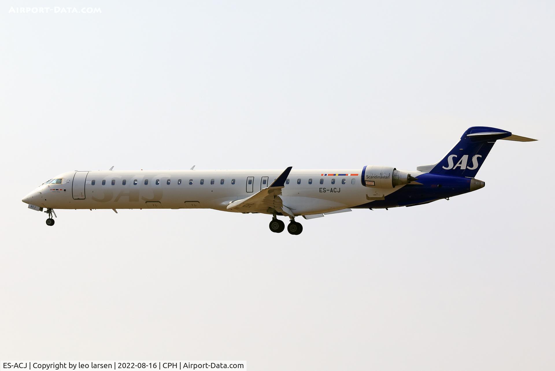 ES-ACJ, 2010 Bombardier CRJ-900LR (CL-600-2D24) C/N 15250, Copenhagen 16.8.2022