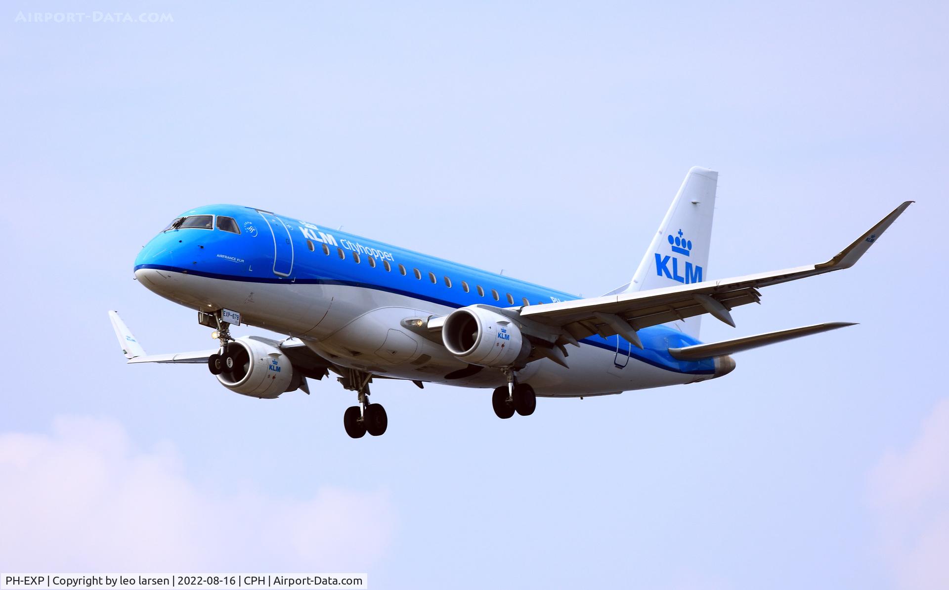 PH-EXP, 2017 Embraer 175LR (ERJ-170-200LR) C/N 17000678, Copenhagen 16.8.2022