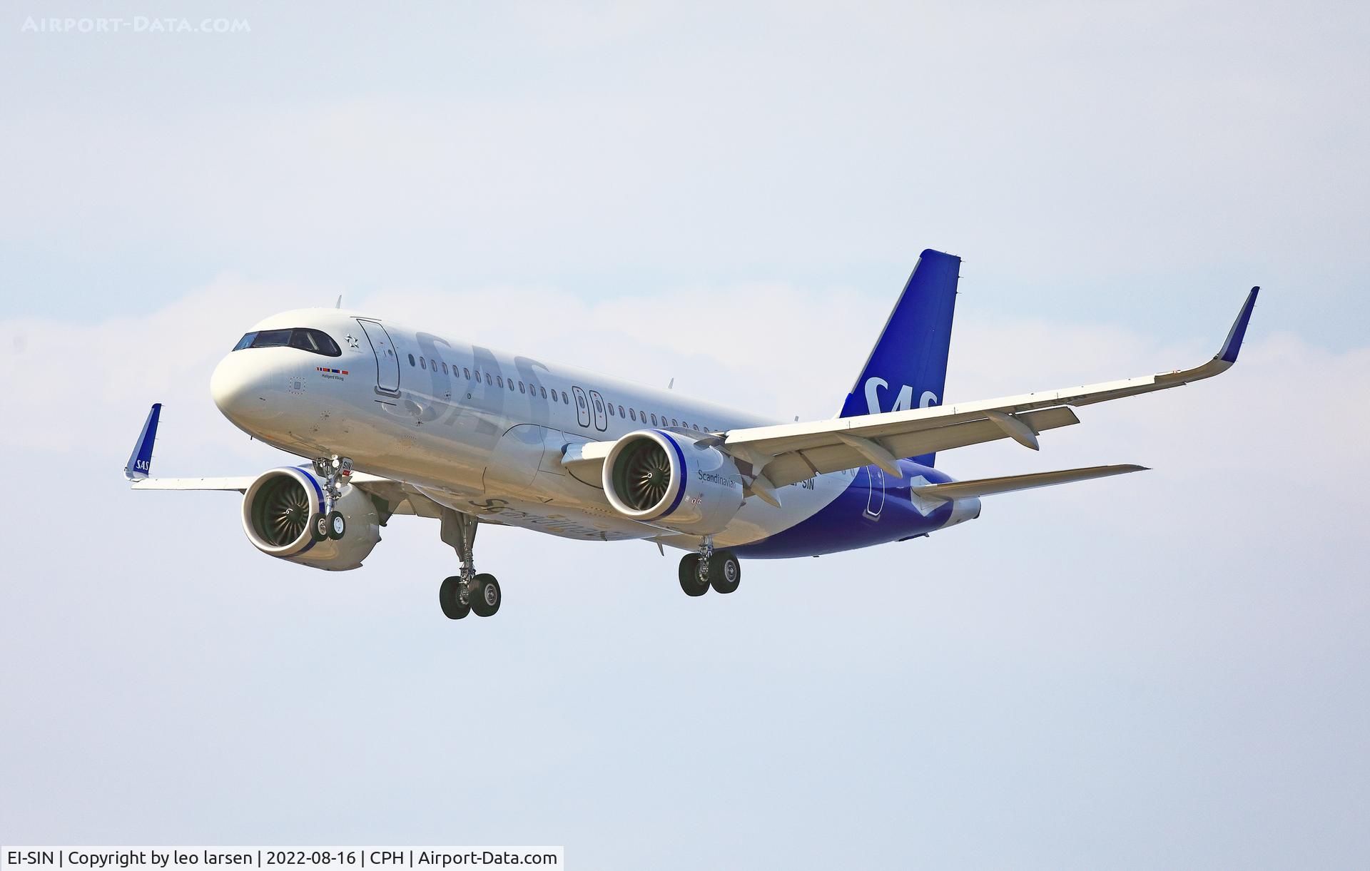 EI-SIN, 2022 Airbus A320-251N C/N 10629, Copenhagen 16.8.2022