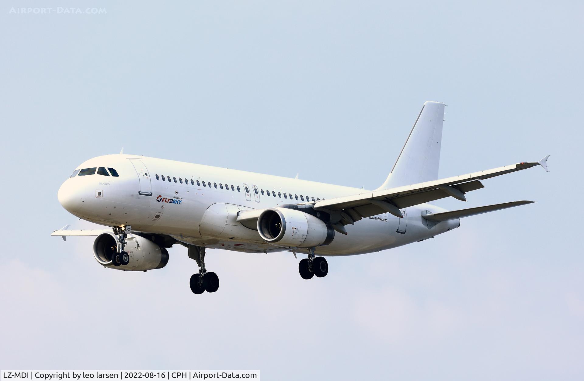 LZ-MDI, 2008 Airbus A320-233 C/N 3378, Copenhagen 16.8.2022