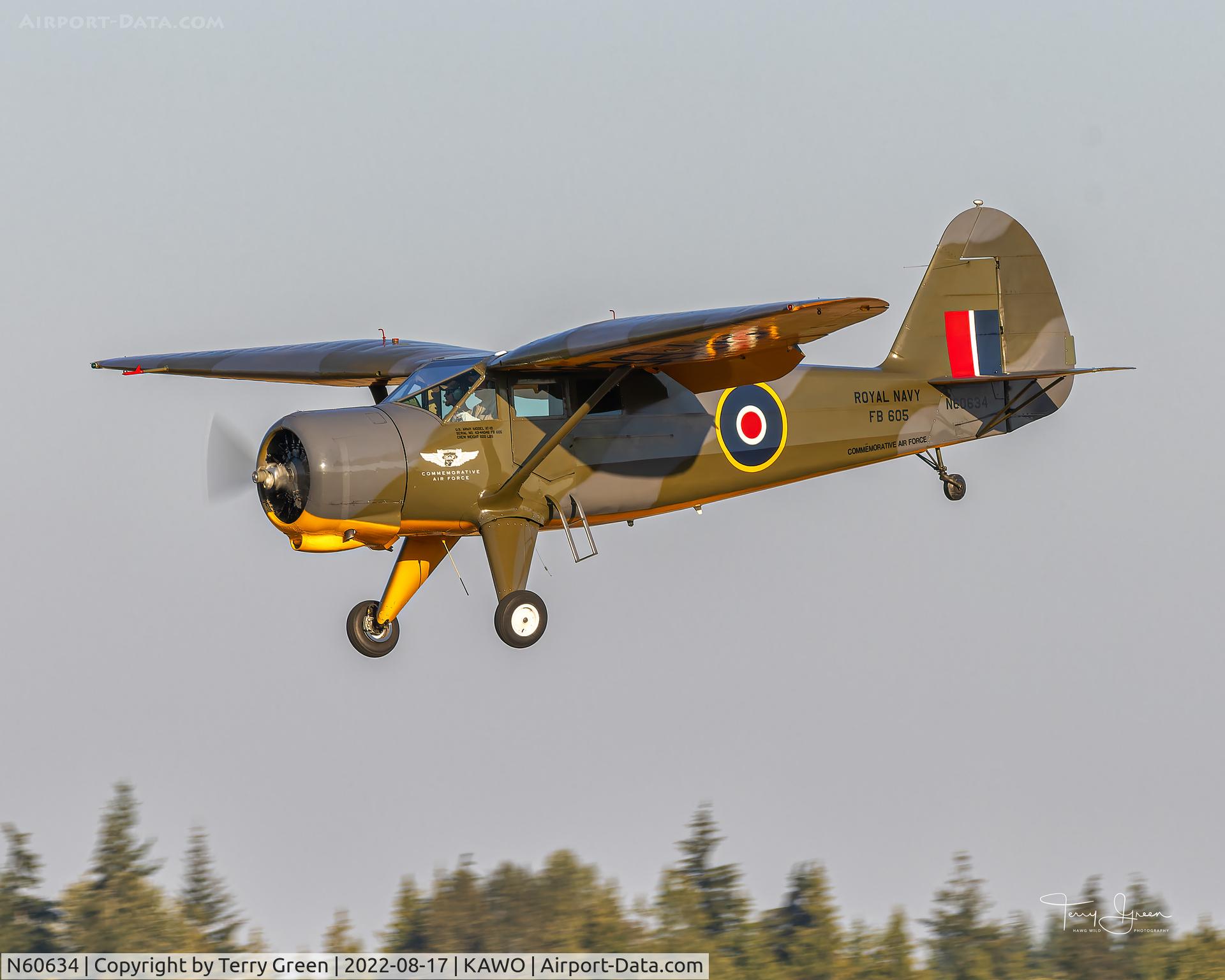 N60634, 1944 Stinson V77 Reliant C/N 77-333, Commemorative Air Force Rainier Squadron