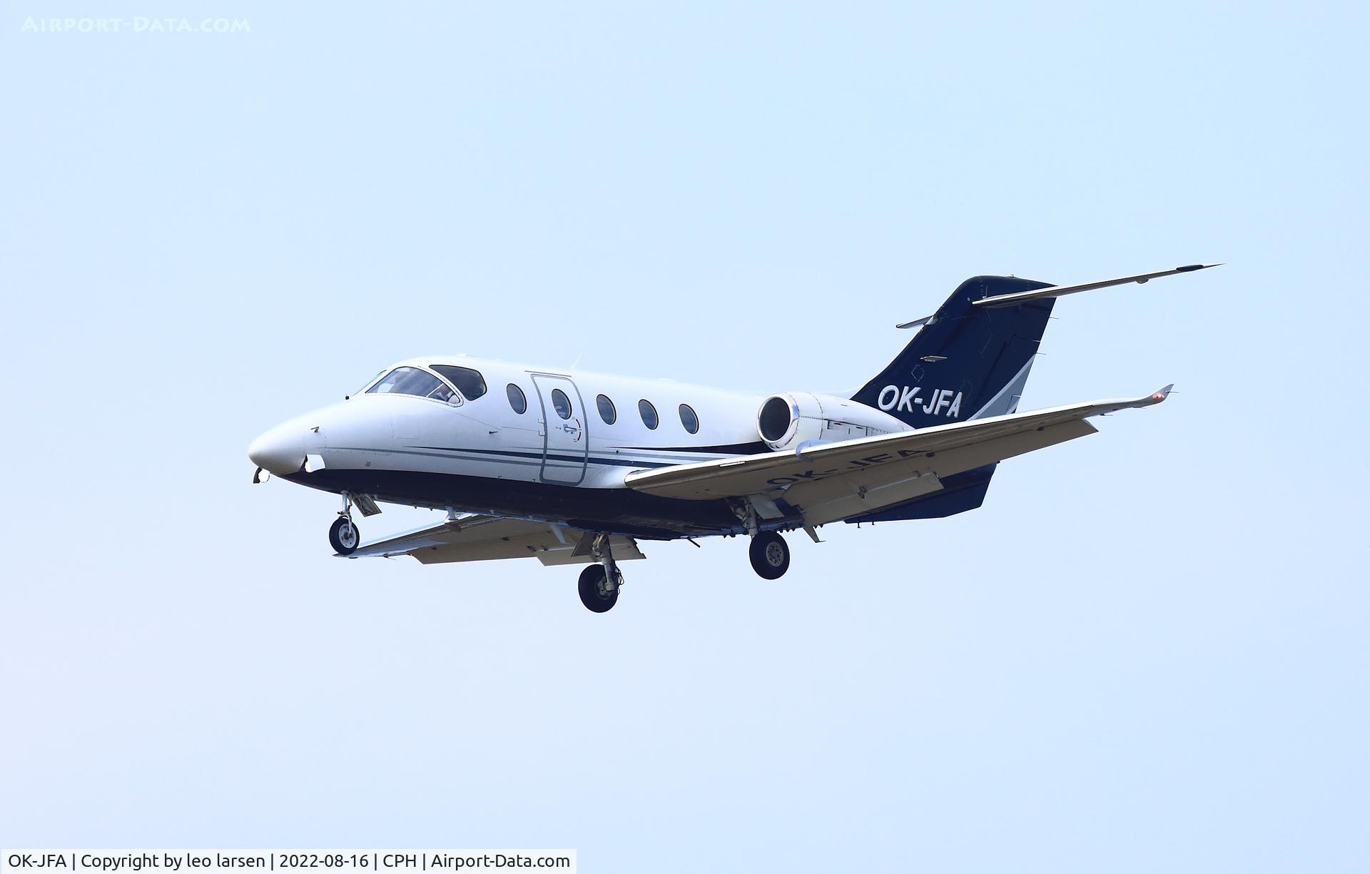 OK-JFA, 2003 Raytheon 400XT Nextant C/N RK-345, Copenhagen 16.8.2022