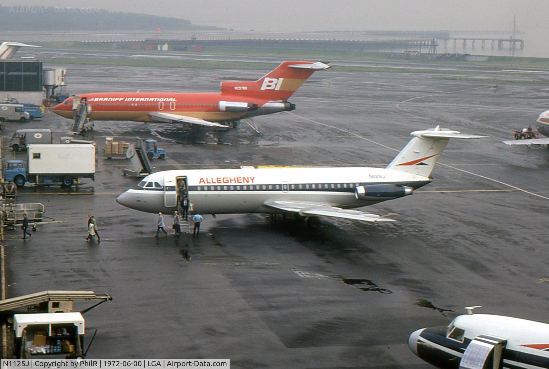 N1125J, 1968 BAC 111- 204AF One-Eleven C/N BAC.135, Allegheny BAC 1-11-200 N1125J LGA