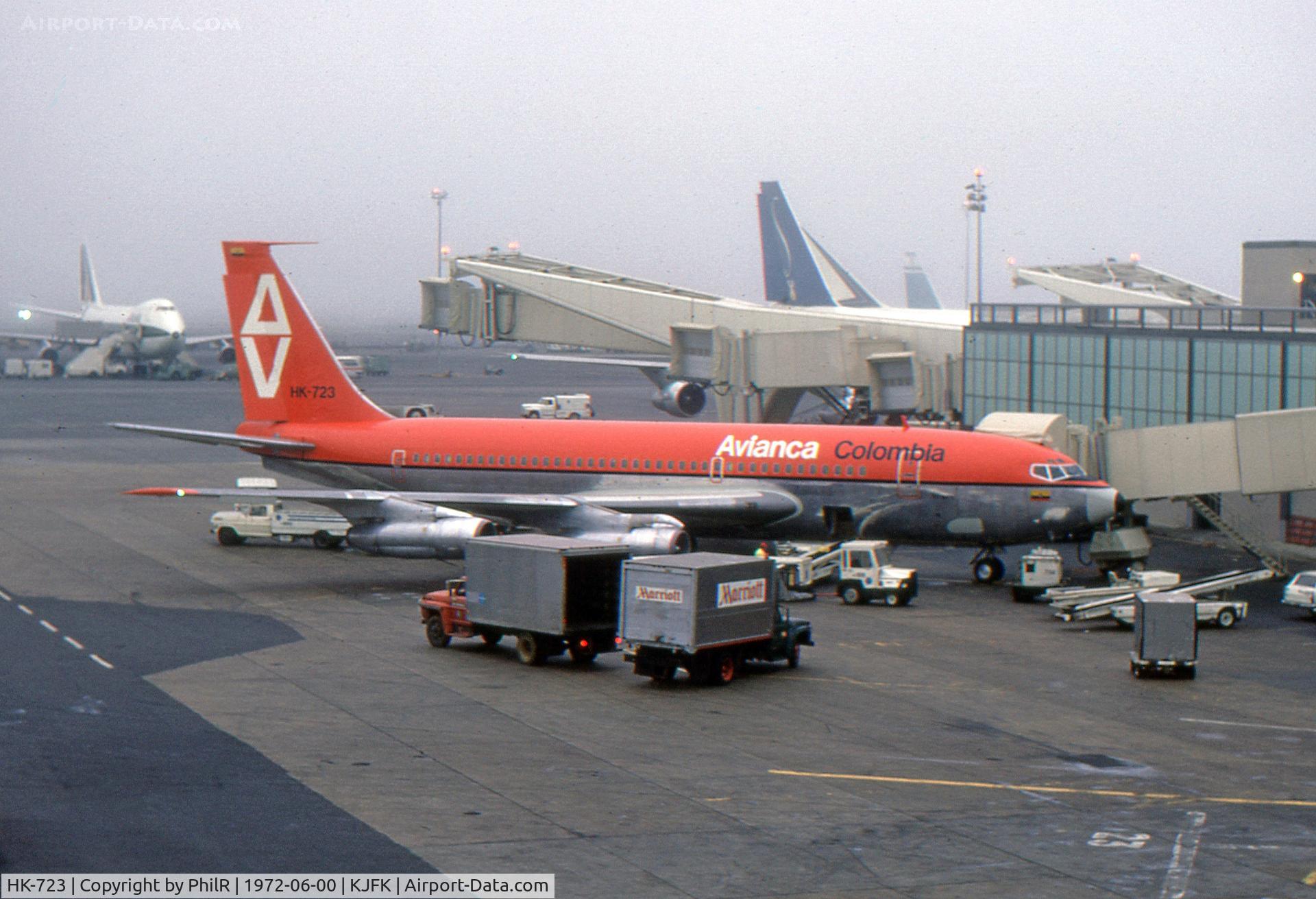 HK-723, 1961 Boeing 720-047B C/N 18061, Avianca 1961 B720 HK-723 JFK