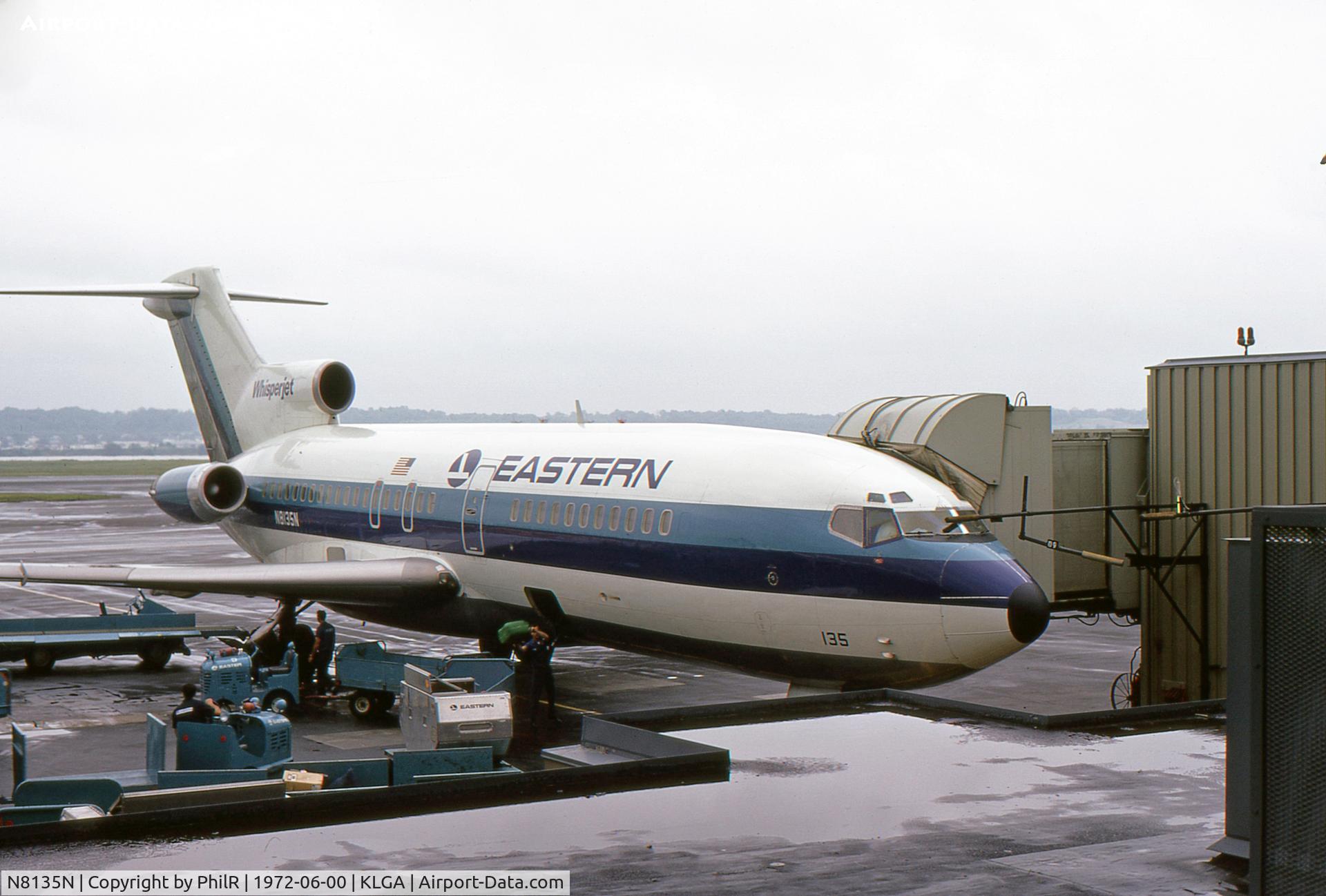 N8135N, 1965 Boeing 727-25 C/N 18286, Eastern Airlines 1965 B727-25 N8135N LGA