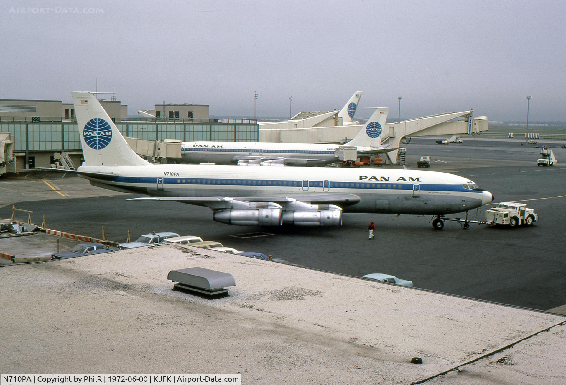 N710PA, 1958 Boeing 707-121 C/N 17589, N710PA Pan American 1958 Boeing 707-121 JFK