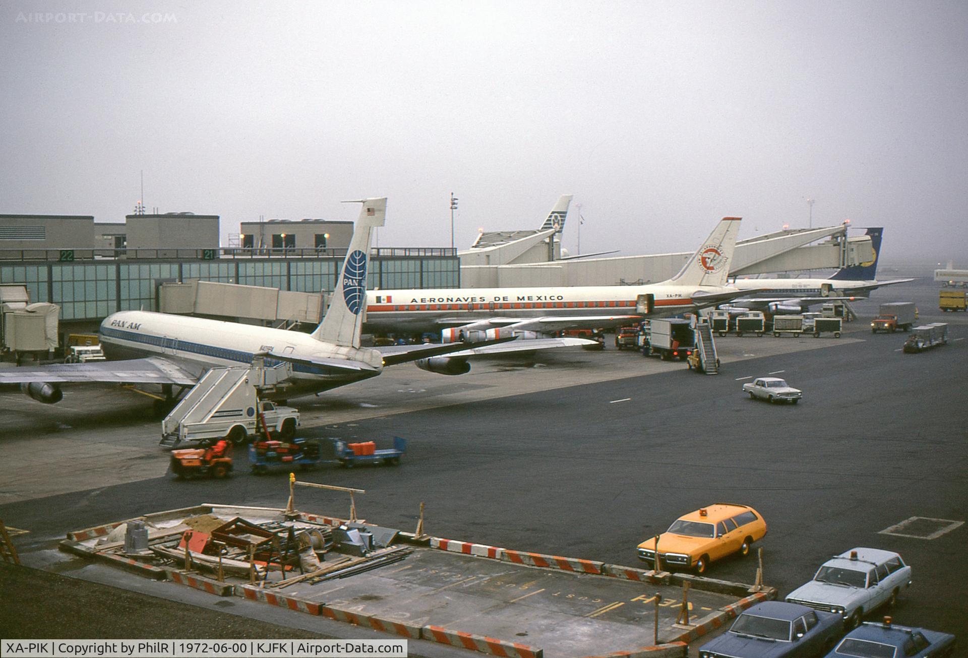 XA-PIK, 1964 Douglas DC-8-51 C/N 45685, Aeronaves de Mexico 1964 DC8-51 XA-PIK JFK