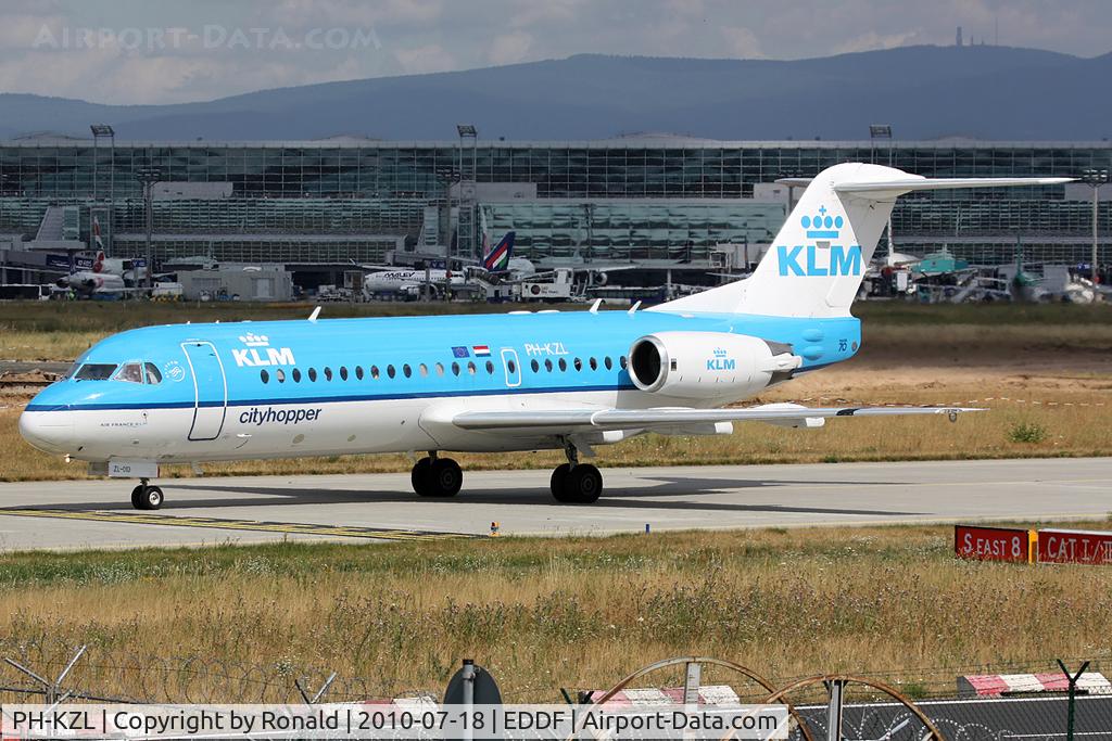 PH-KZL, 1995 Fokker 70 (F-28-0070) C/N 11536, at fra