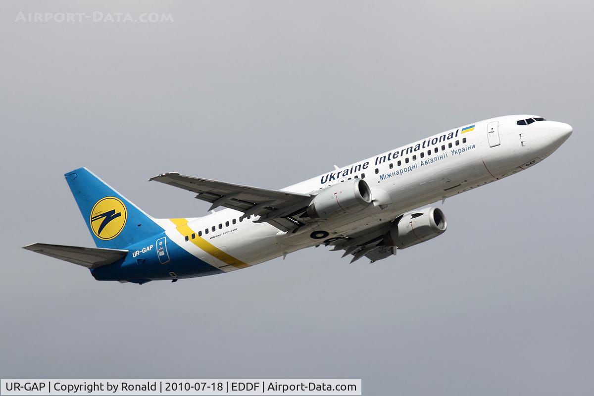 UR-GAP, 1993 Boeing 737-4Z9 C/N 27094, at fra