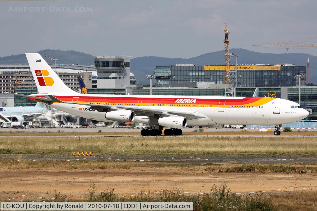 EC-KOU, 1994 Airbus A340-313 C/N 088, at fra