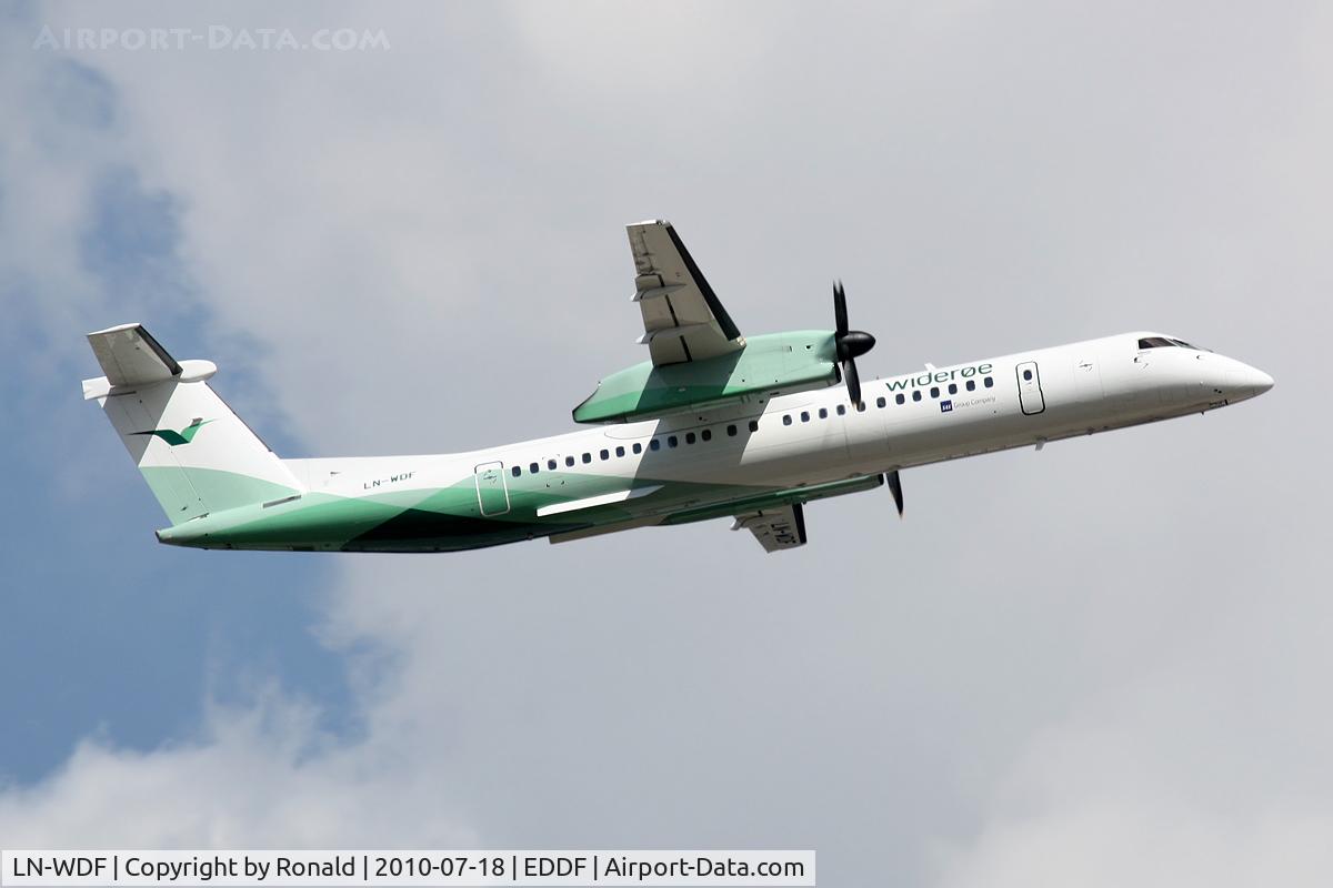 LN-WDF, 2009 De Havilland Canada DHC-8-402Q Dash 8 C/N 4244, at fra