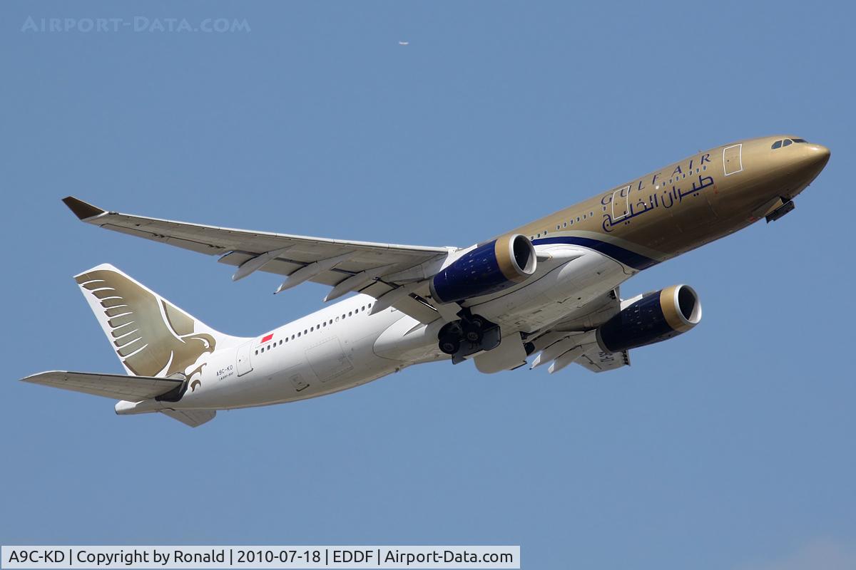 A9C-KD, 1999 Airbus A330-243 C/N 287, at fra