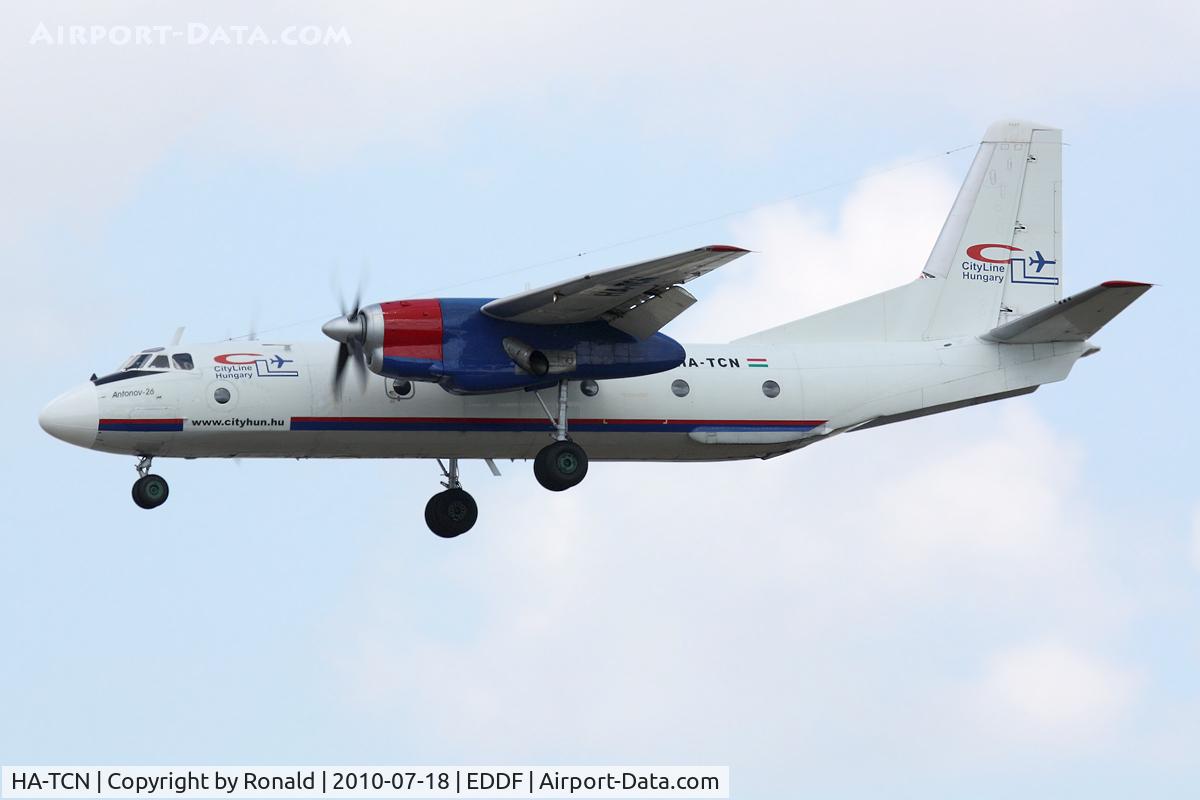 HA-TCN, 1977 Antonov An-26 C/N 97307705, at fra