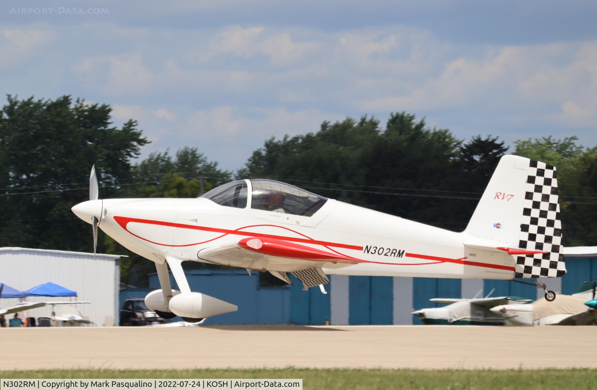 N302RM, 2015 Vans RV-7 C/N 71594, Vans RV-7