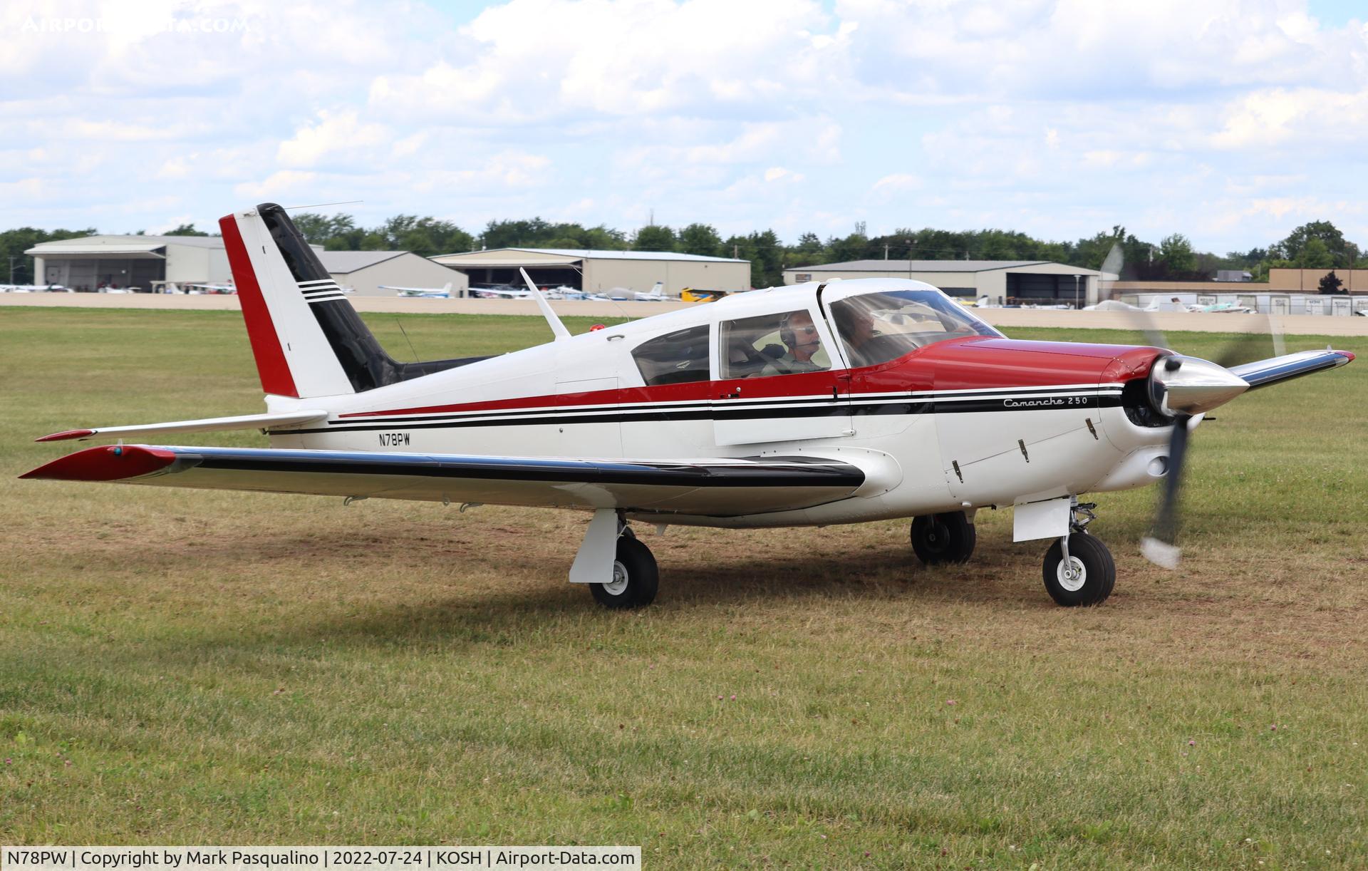 N78PW, 1963 Piper PA-24-250 Comanche C/N 24-3434, Piper PA-24-250