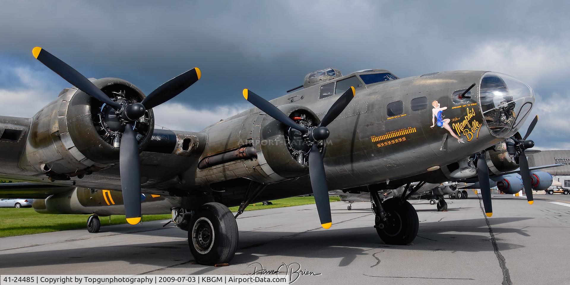 41-24485, 1941 Boeing B-17F-10-BO Flying Fortress (299P) C/N 3170, Memphis Belle