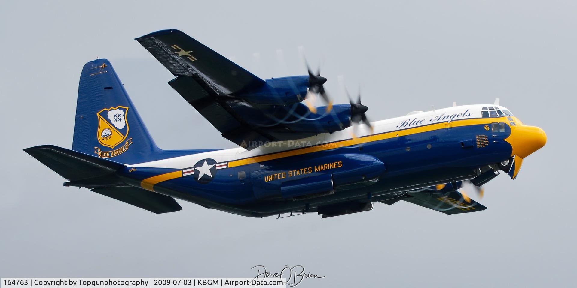 164763, 1992 Lockheed C-130T Hercules C/N 382-5258, Bert off the deck