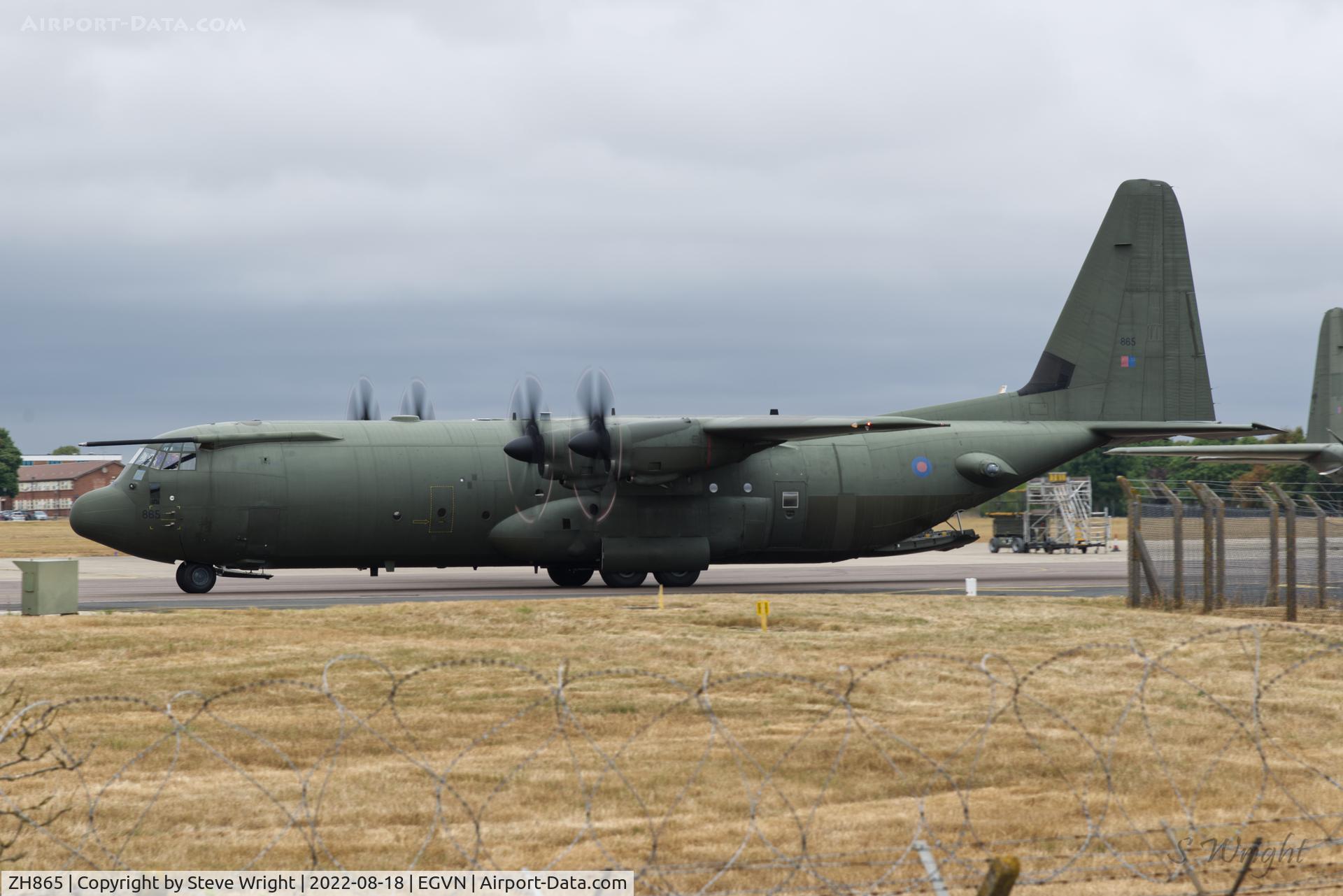 ZH865, 1996 Lockheed Martin C-130J-30 Hercules C.4 C/N 382-5408, RAF Brize Norton, Oxfordshire UK