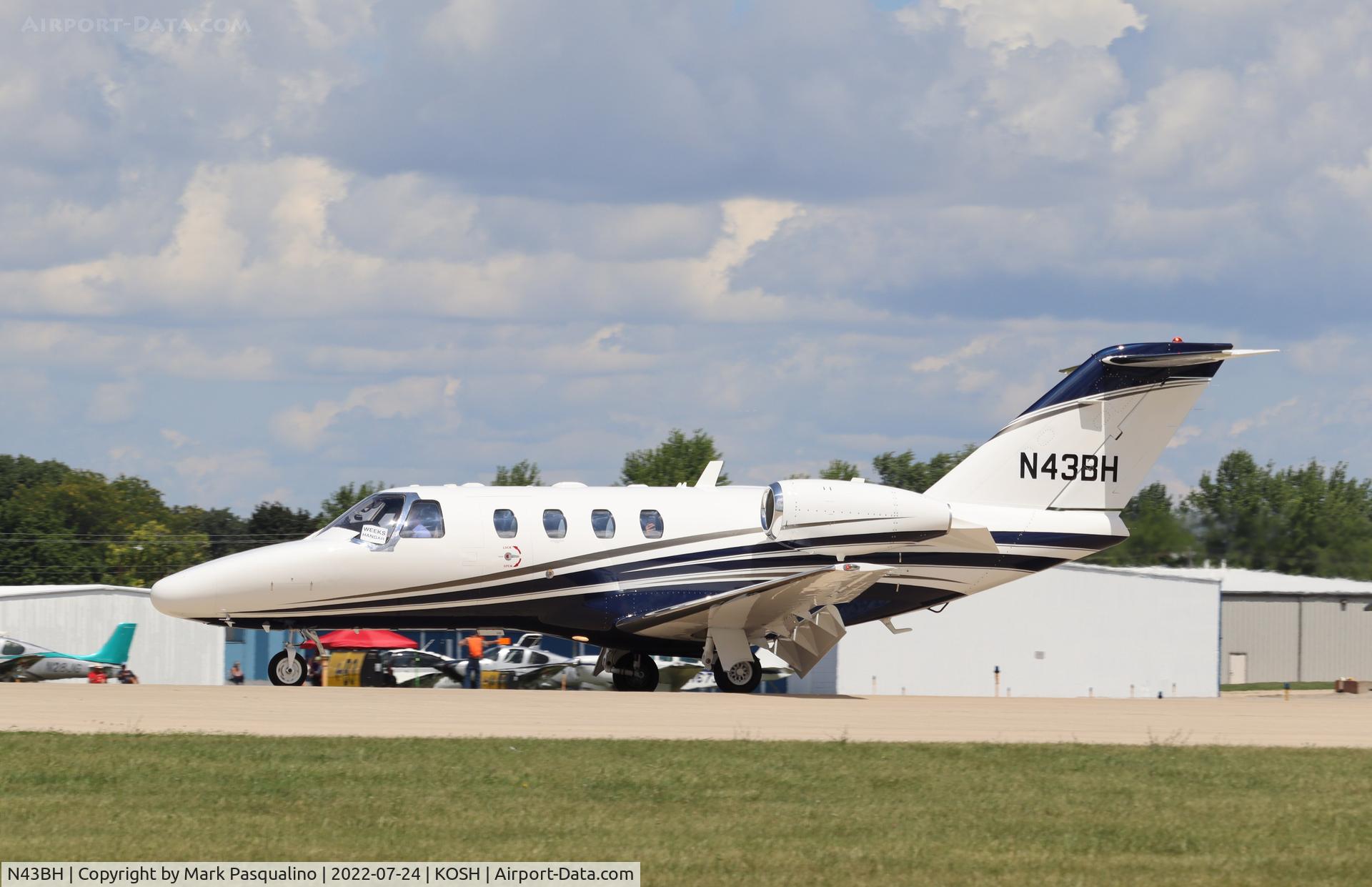 N43BH, 2007 Cessna 525 CitationJet CJ1+ C/N 525-0633, Cessna 525