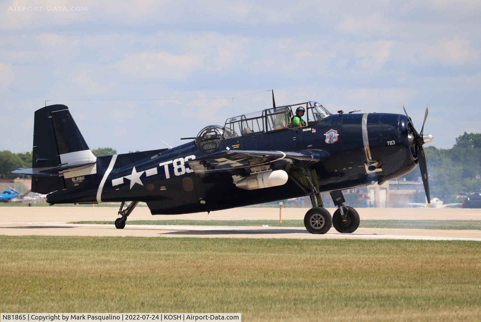 N81865, 1945 Grumman TBM-3E Avenger C/N 5632, Grumman TBM-3E