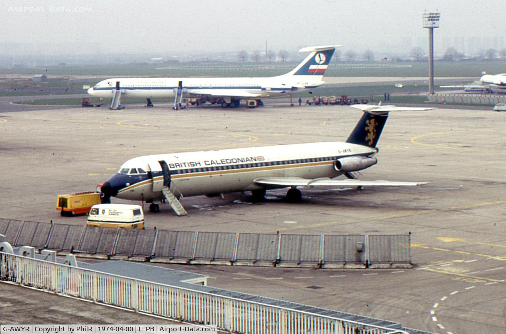 G-AWYR, 1969 BAC 111-501EX One-Eleven C/N BAC.174, BCAL 1969 BAC 1-11-500 G-AWYR LBG