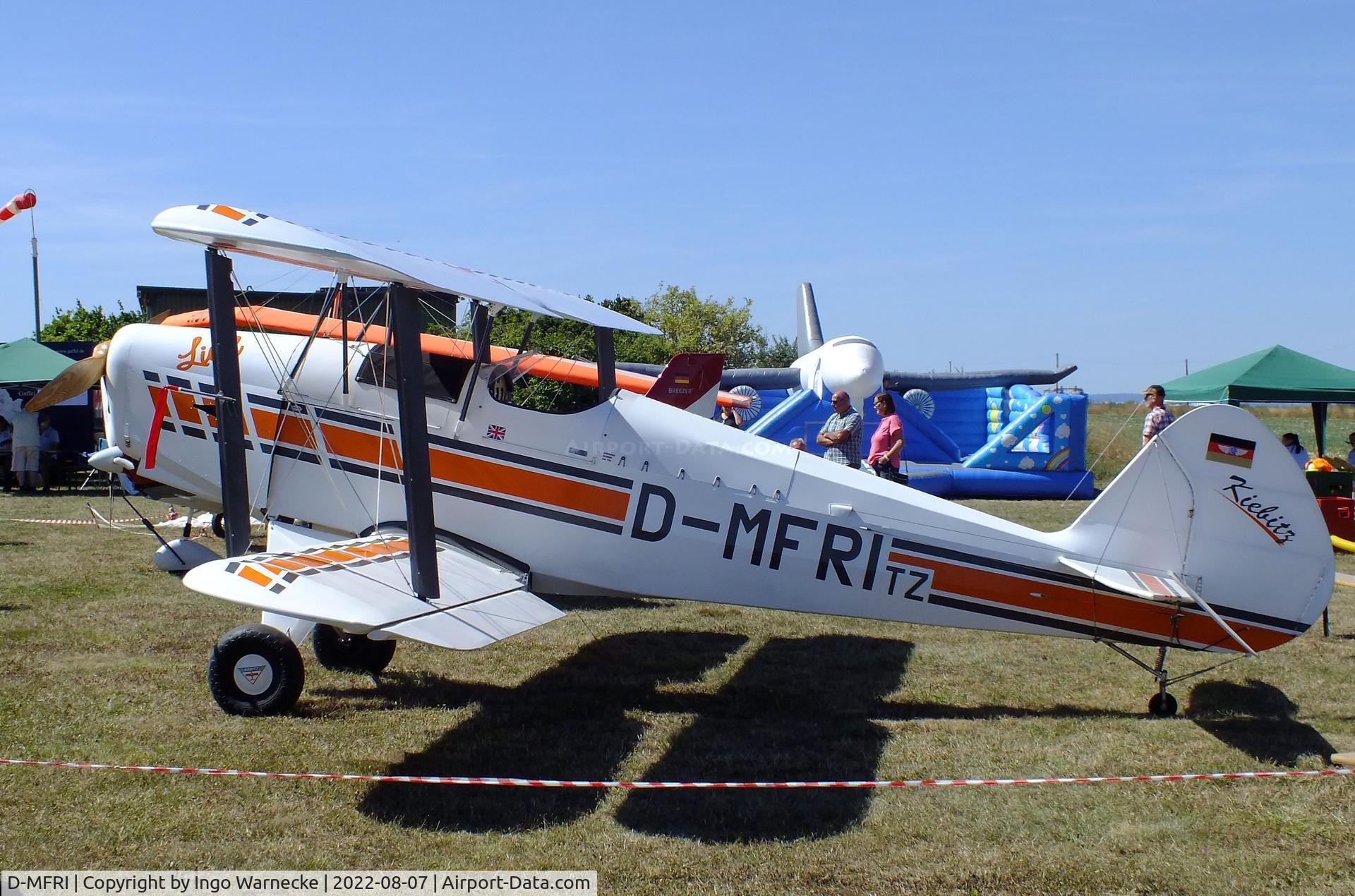 D-MFRI, 2008 Platzer Kiebitz B9 C/N 205, Platzer Kiebitz B9 at the 2022 Flugplatz-Wiesenfest airfield display at Weilerswist-Müggenhausen ultralight airfield
