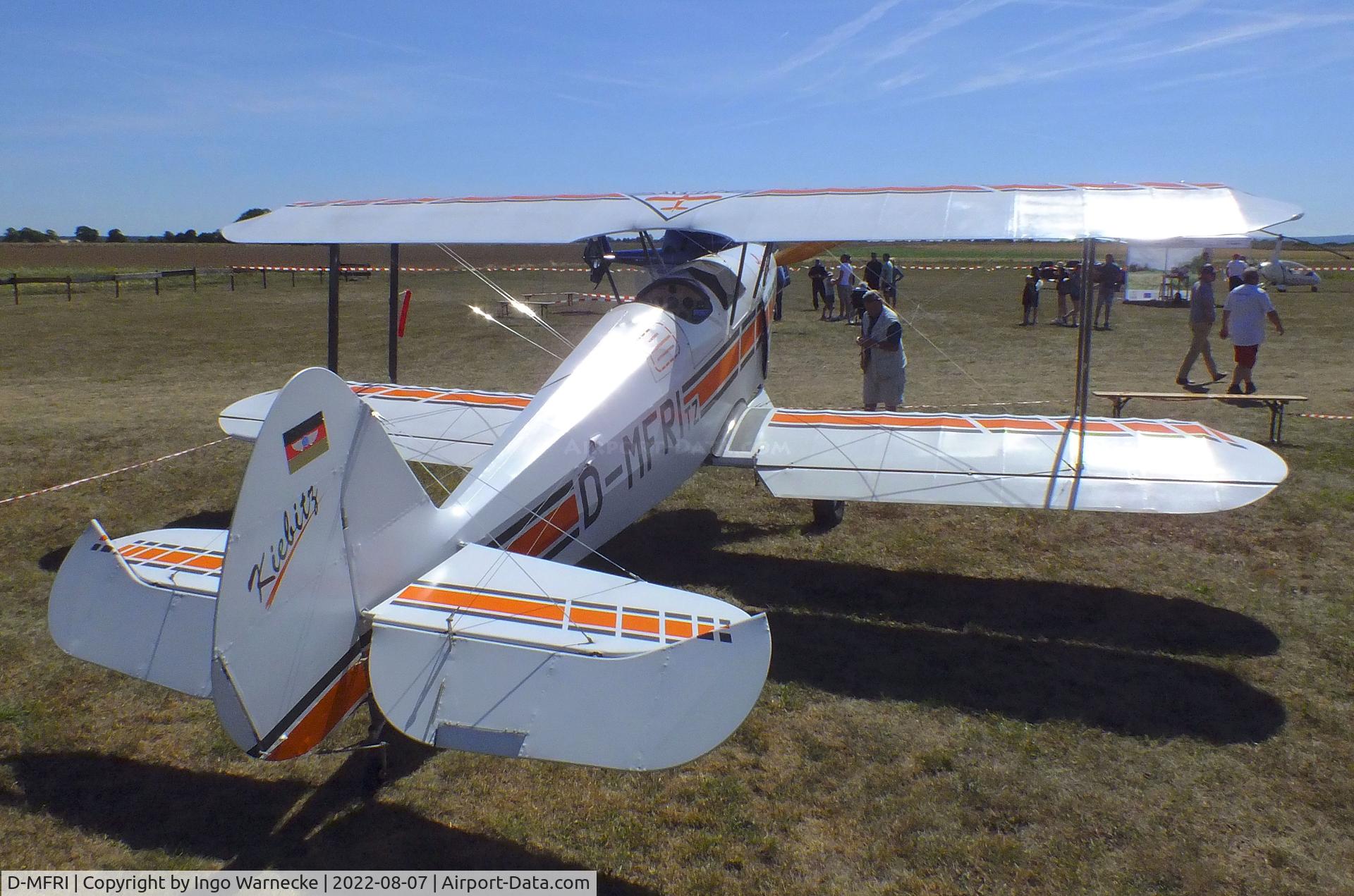 D-MFRI, 2008 Platzer Kiebitz B9 C/N 205, Platzer Kiebitz B9 at the 2022 Flugplatz-Wiesenfest airfield display at Weilerswist-Müggenhausen ultralight airfield