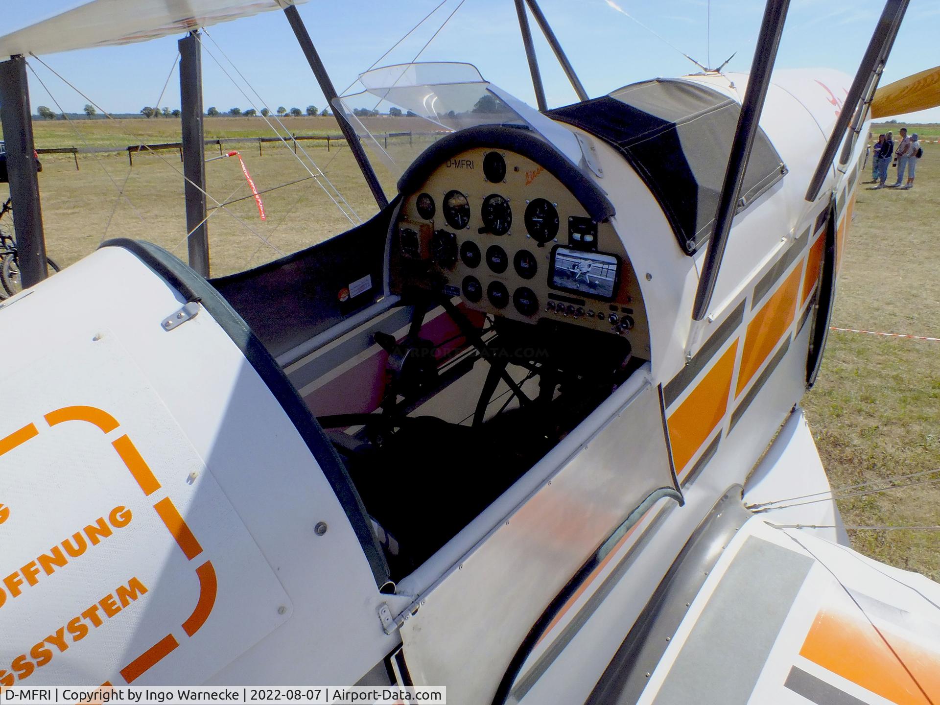 D-MFRI, 2008 Platzer Kiebitz B9 C/N 205, Platzer Kiebitz B9 at the 2022 Flugplatz-Wiesenfest airfield display at Weilerswist-Müggenhausen ultralight airfield