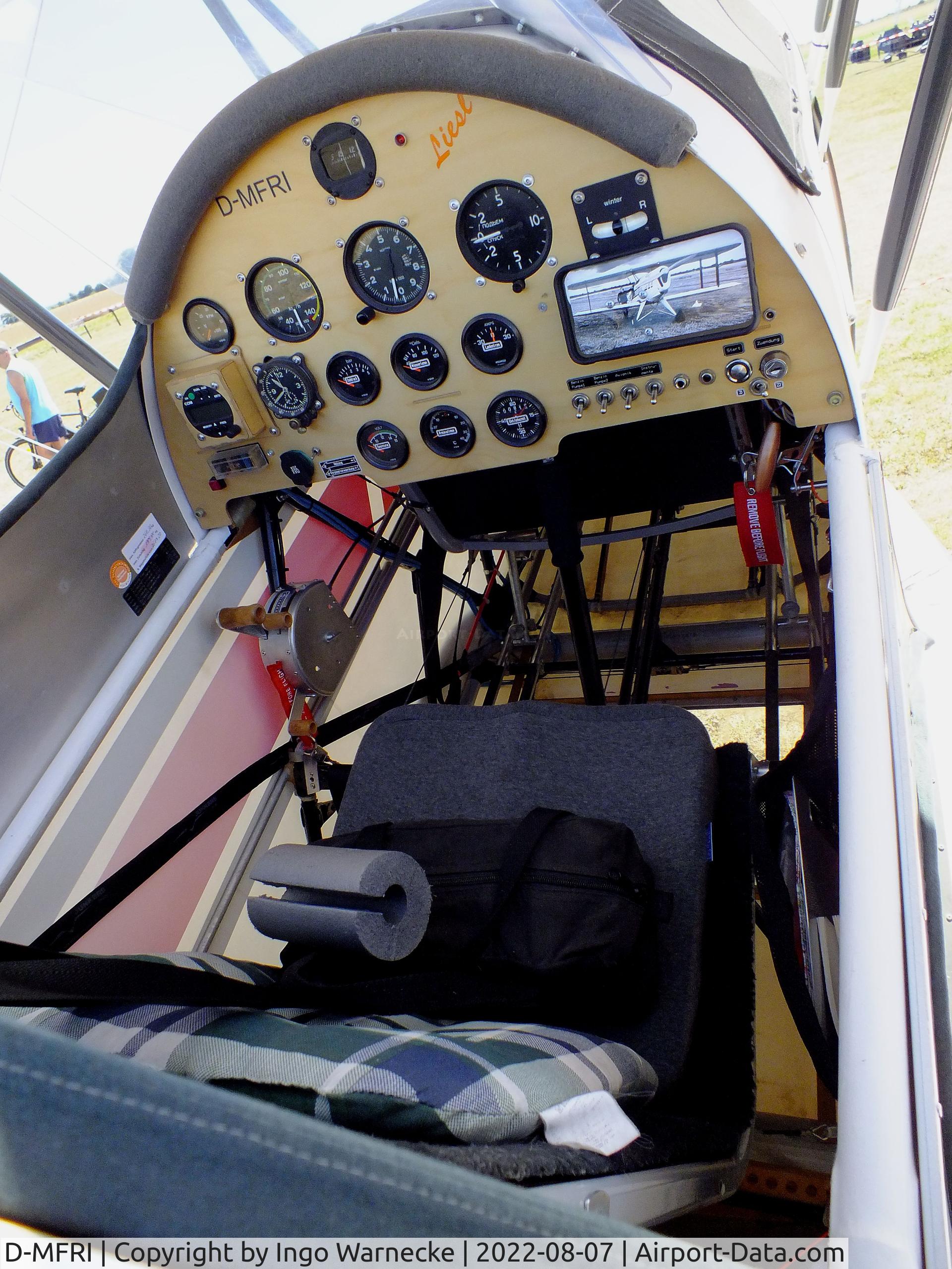 D-MFRI, 2008 Platzer Kiebitz B9 C/N 205, Platzer Kiebitz B9 at the 2022 Flugplatz-Wiesenfest airfield display at Weilerswist-Müggenhausen ultralight airfield #c