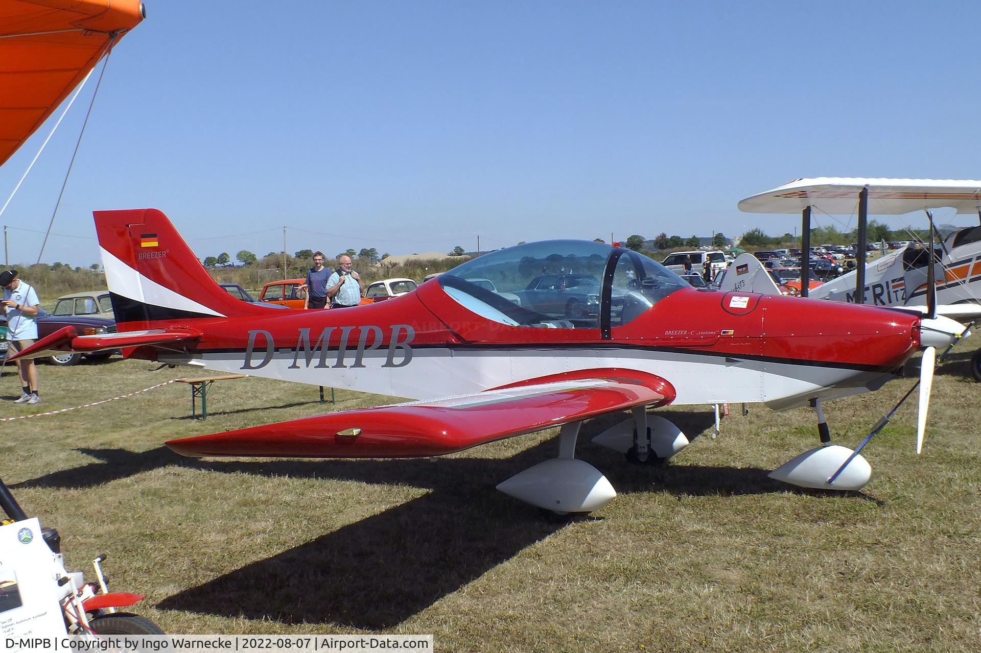 D-MIPB, Aerostyle Breezer C/N 012, Aerostyle Breezer C Customs at the 2022 Flugplatz-Wiesenfest airfield display at Weilerswist-Müggenhausen ultralight airfield