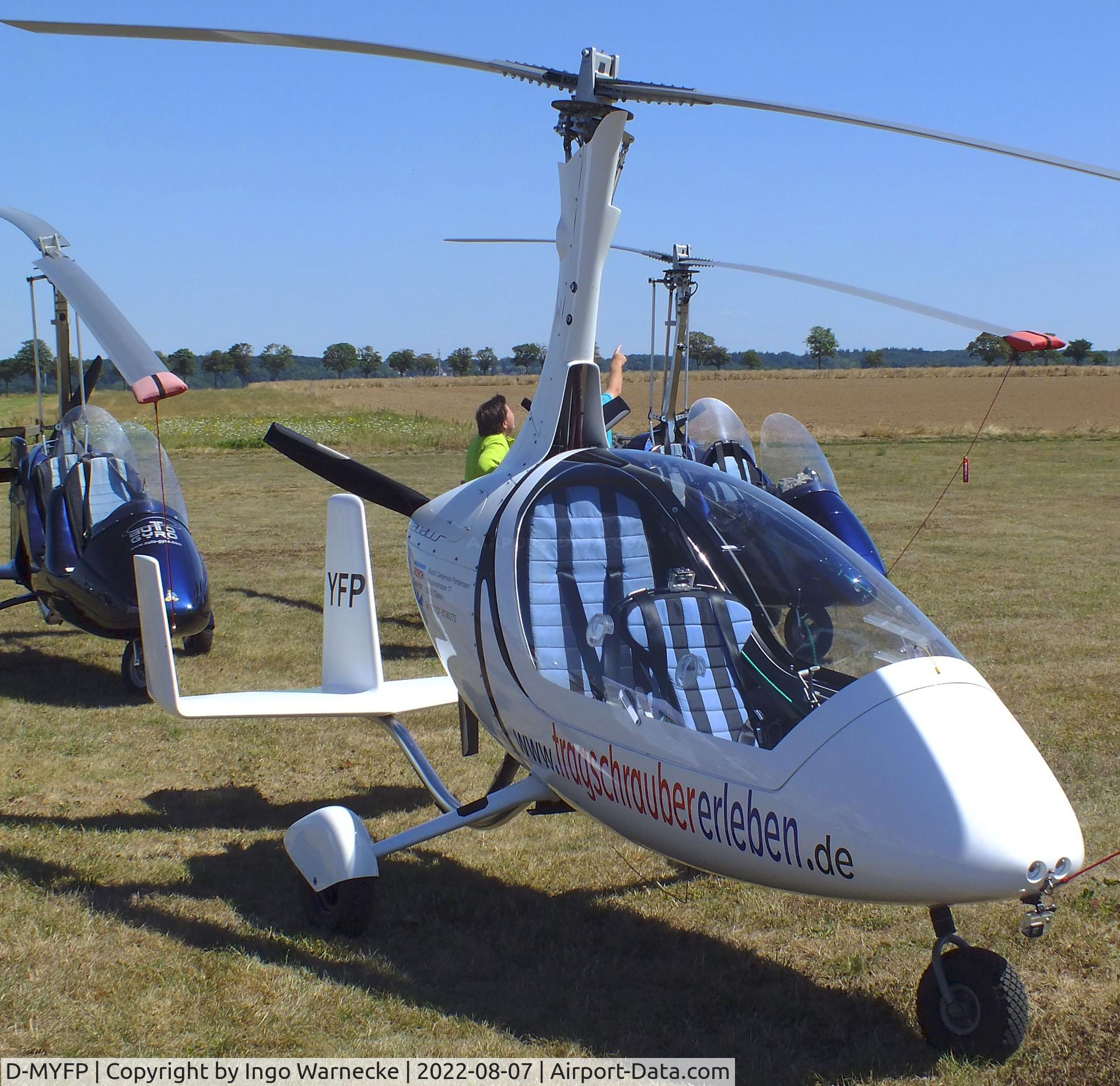 D-MYFP, AutoGyro Calidus C/N not foung D-Myfp, AutoGyro Calidus at the 2022 Flugplatz-Wiesenfest airfield display at Weilerswist-Müggenhausen ultralight airfield