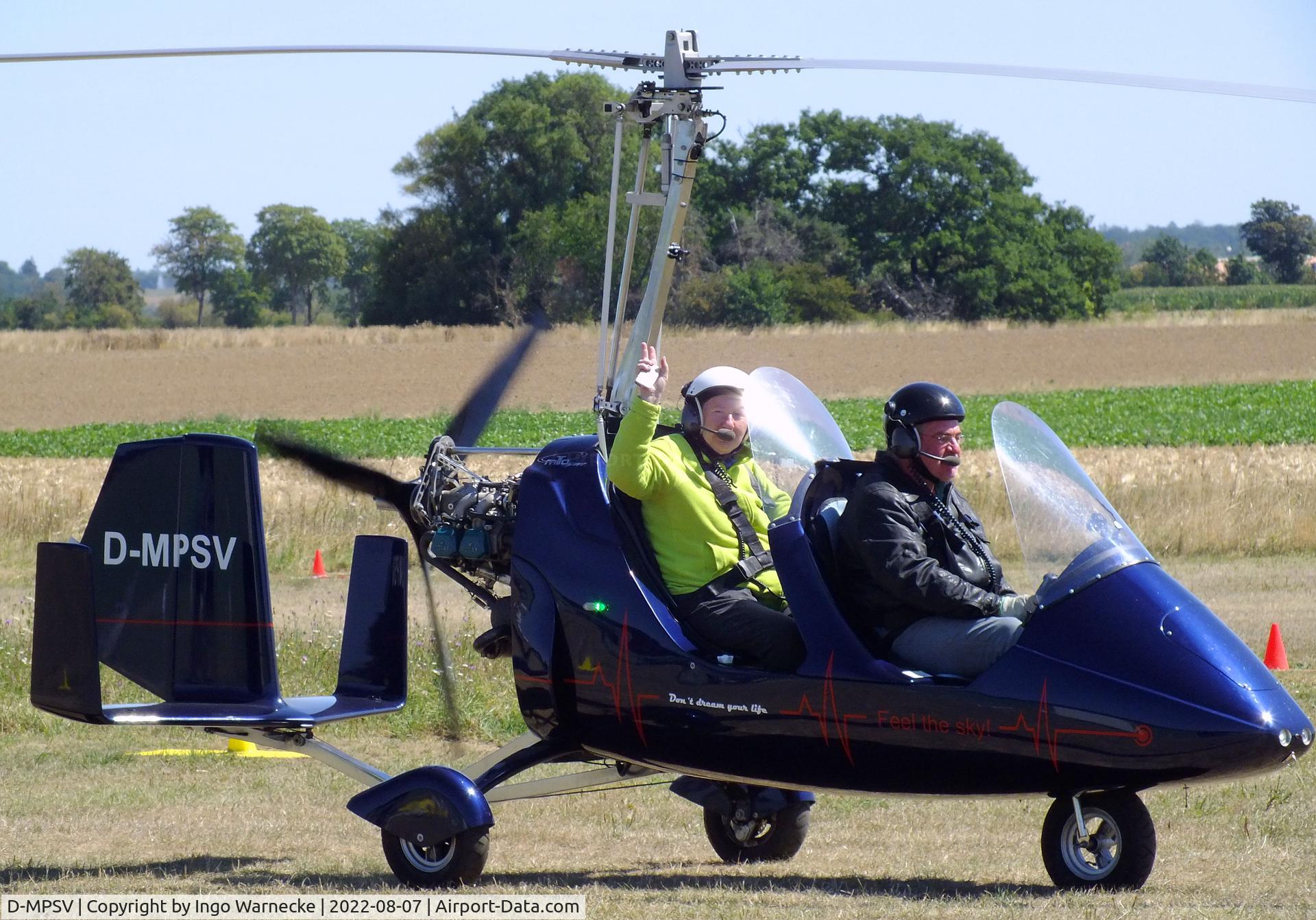 D-MPSV, AutoGyro Europe MT-03 C/N not found_D_MPSV, AutoGyro MT-03 at the 2022 Flugplatz-Wiesenfest airfield display at Weilerswist-Müggenhausen ultralight airfield