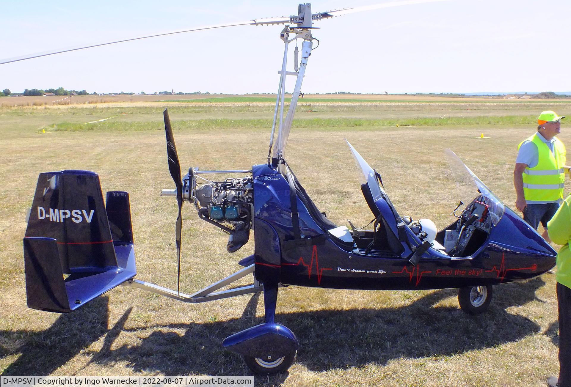 D-MPSV, AutoGyro Europe MT-03 C/N not found_D_MPSV, AutoGyro MT-03 at the 2022 Flugplatz-Wiesenfest airfield display at Weilerswist-Müggenhausen ultralight airfield