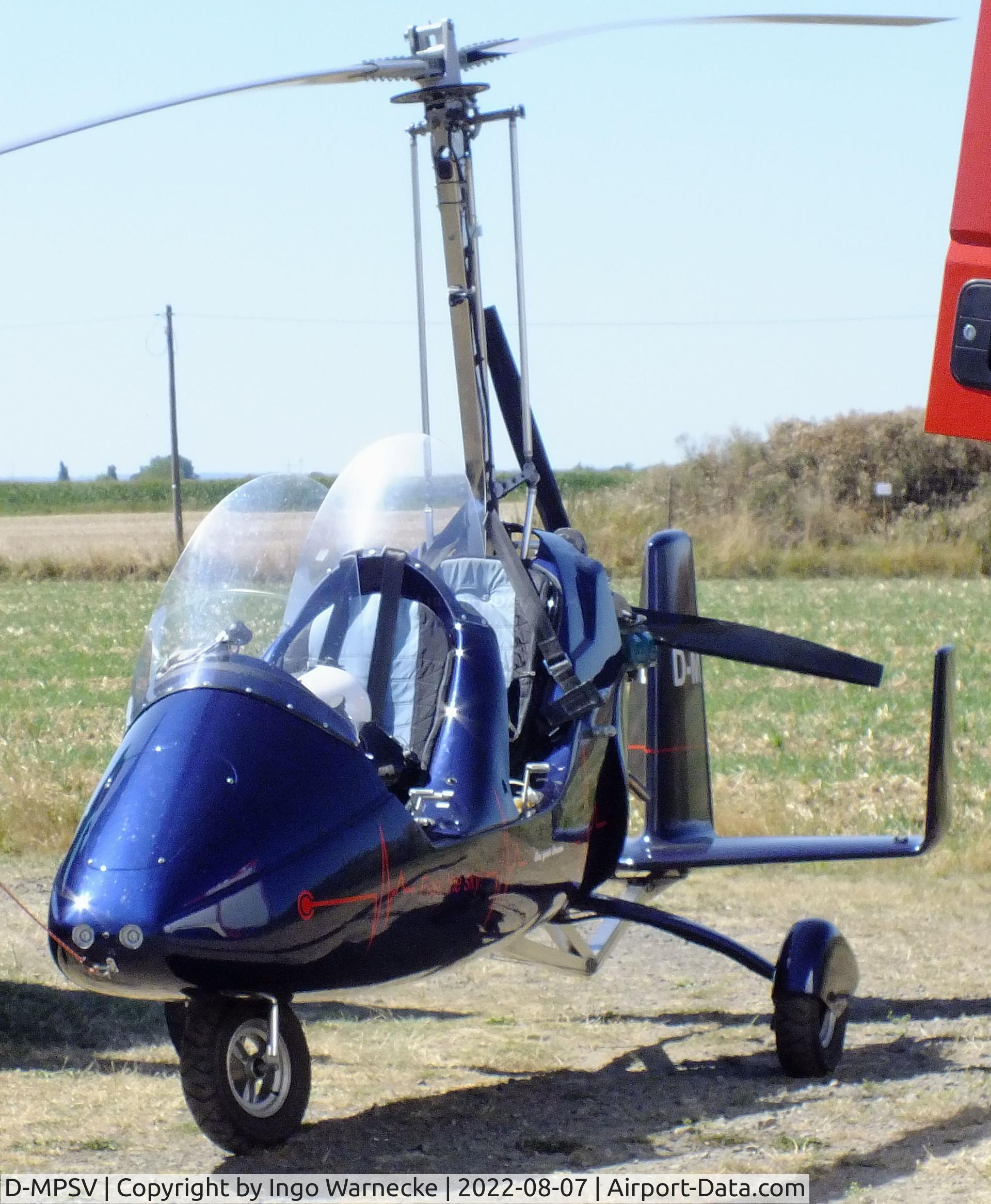 D-MPSV, AutoGyro Europe MT-03 C/N not found_D_MPSV, AutoGyro MT-03 at the 2022 Flugplatz-Wiesenfest airfield display at Weilerswist-Müggenhausen ultralight airfield
