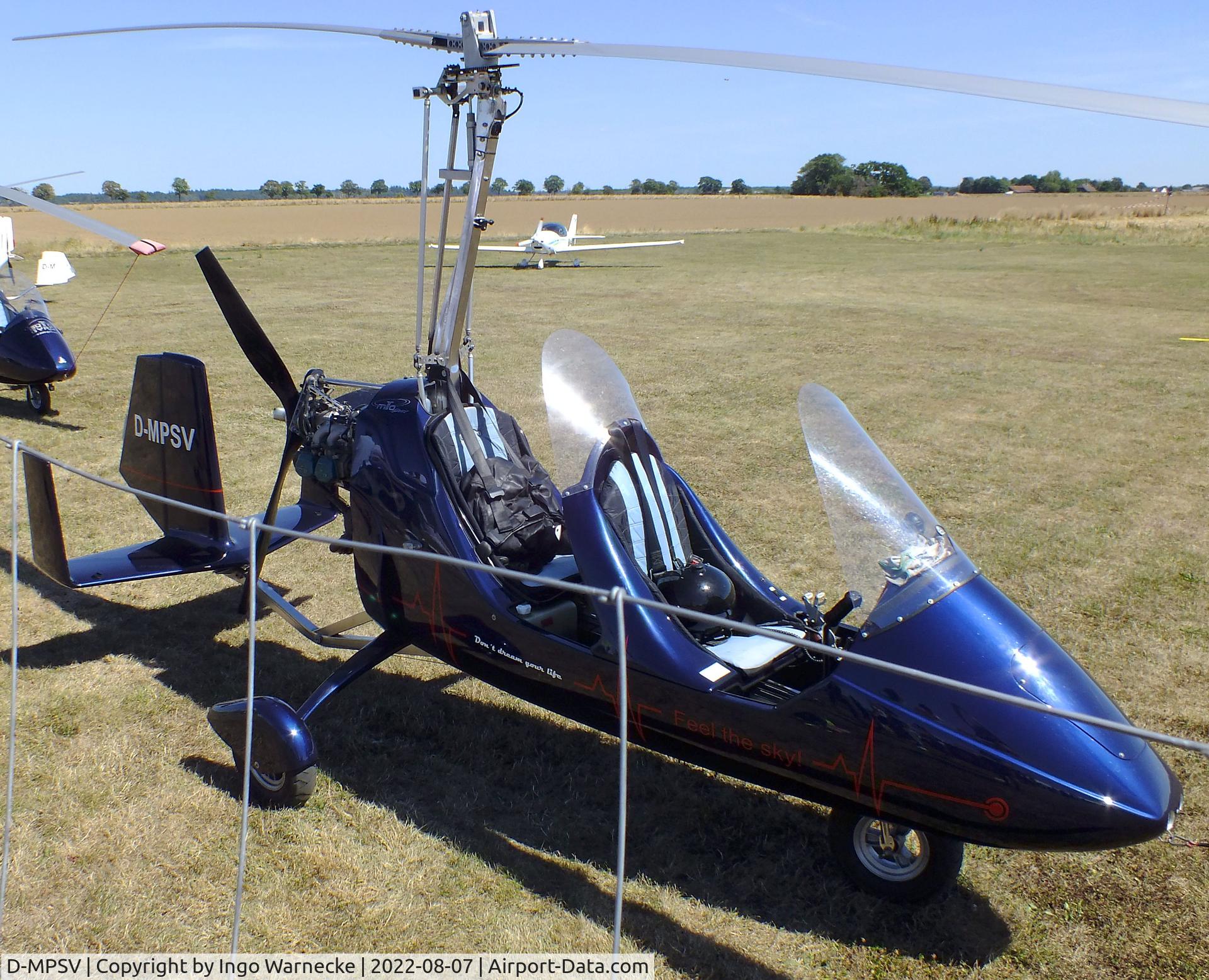 D-MPSV, AutoGyro Europe MT-03 C/N not found_D_MPSV, AutoGyro MT-03 at the 2022 Flugplatz-Wiesenfest airfield display at Weilerswist-Müggenhausen ultralight airfield