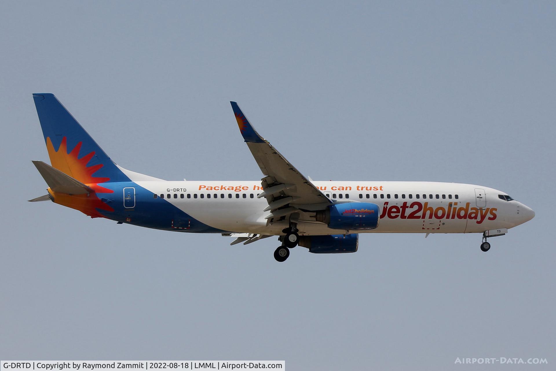 G-DRTD, 2006 Boeing 737-808 C/N 34703, B737-800 G-DRTD Jet2Com